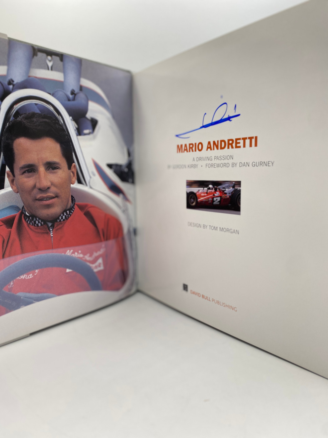 A Driving Passion - Mario Andretti (Signed Book)