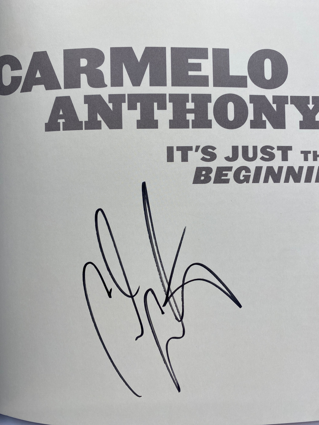 carmelo anthony signature