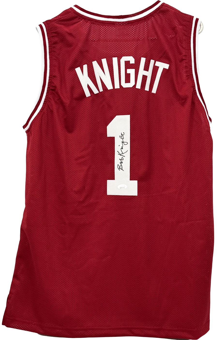 Bob Knight Signed Collectors Jersey