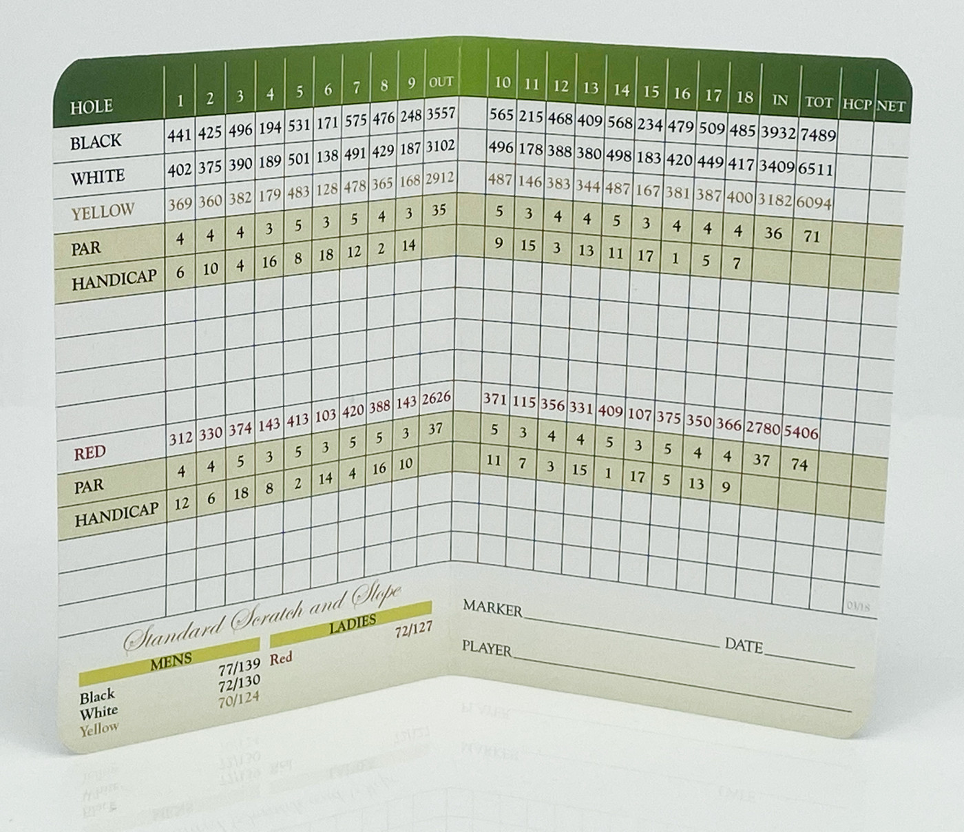 Stewart Cink Signed Tump Turnberry Scorecard