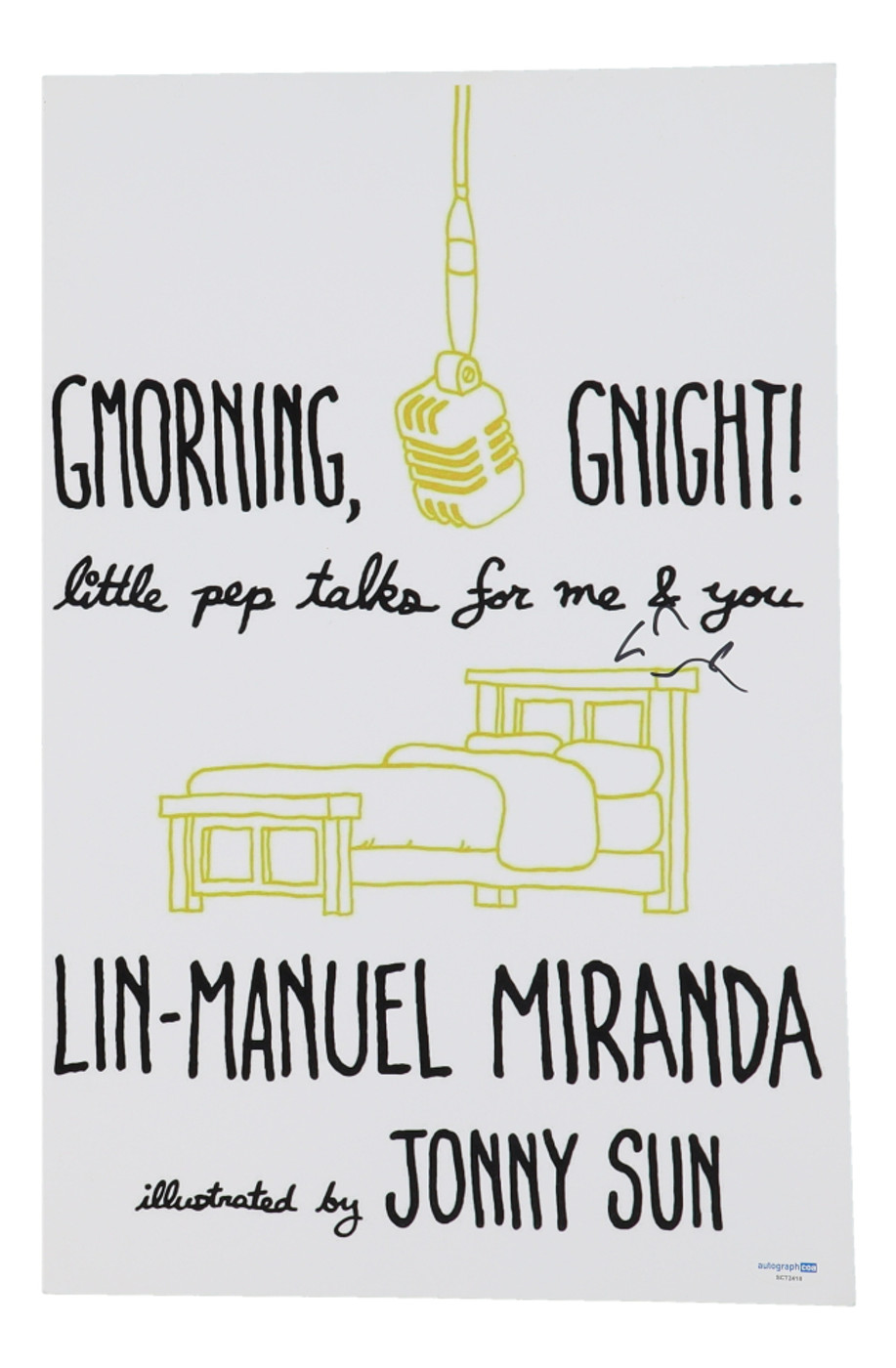 Lin Manuel Miranda Signed 