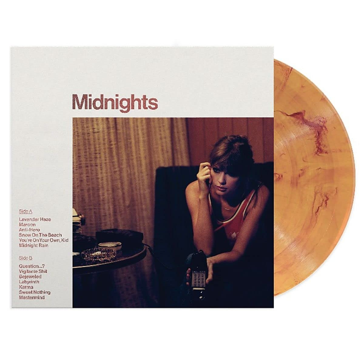 Midnights [Blood Moon Edition LP] - Taylor Swift (Signed Book)