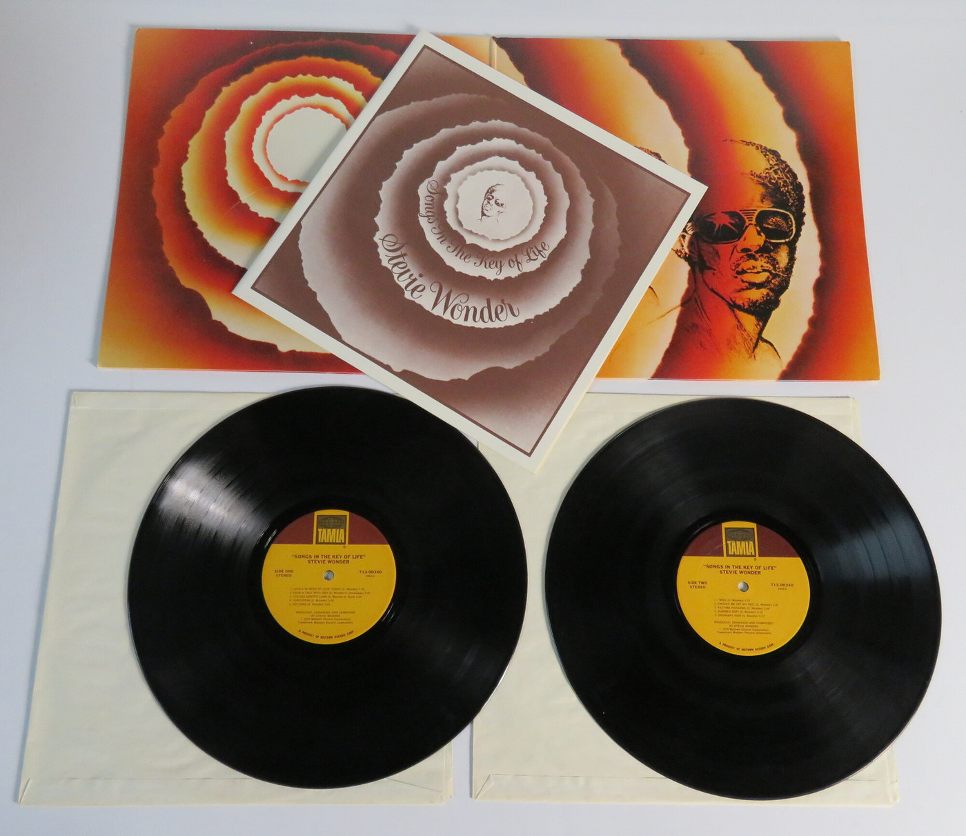 Stevie Wonder 直筆サイン入り LPレコード 帯 スティーヴィー 