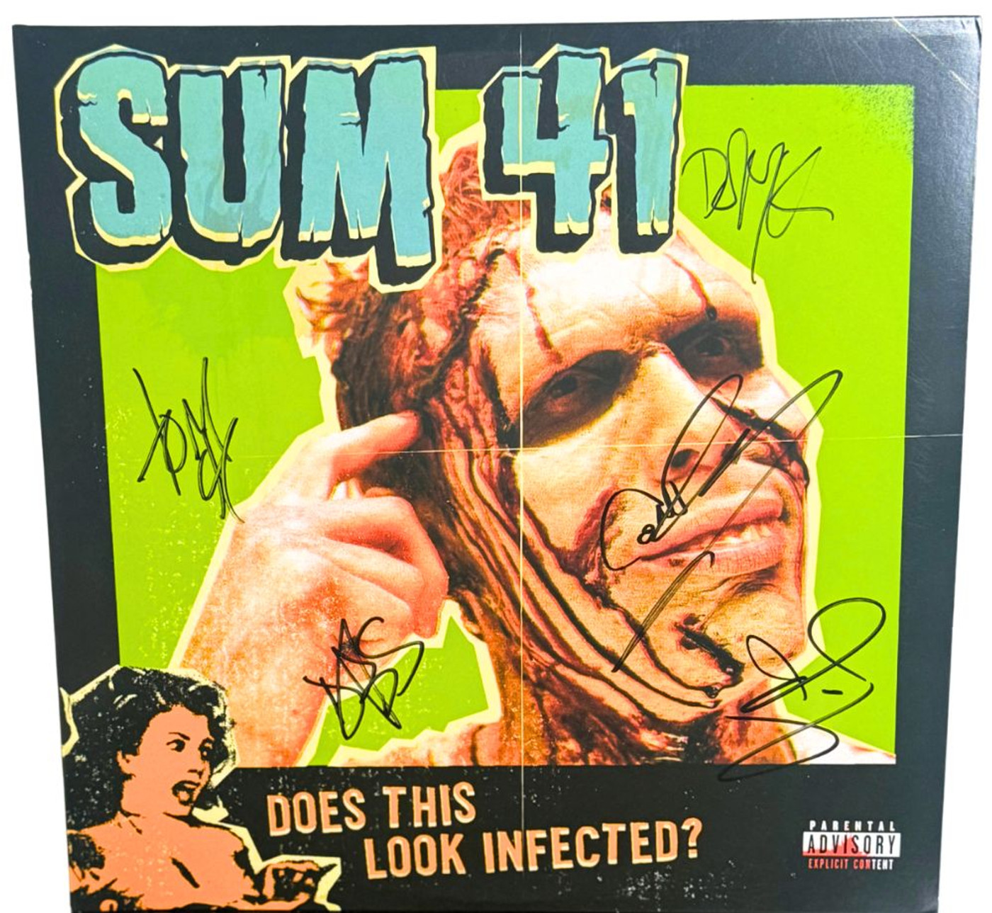 sum41 does this look infected? レコード lp Sum 41 - Does This Look Infected (Red Swirl Vinyl 180g