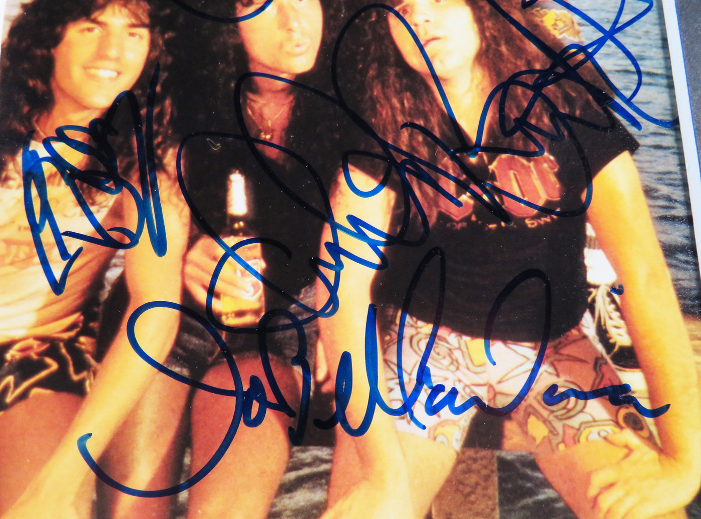 Anthrax Signed Matted Display