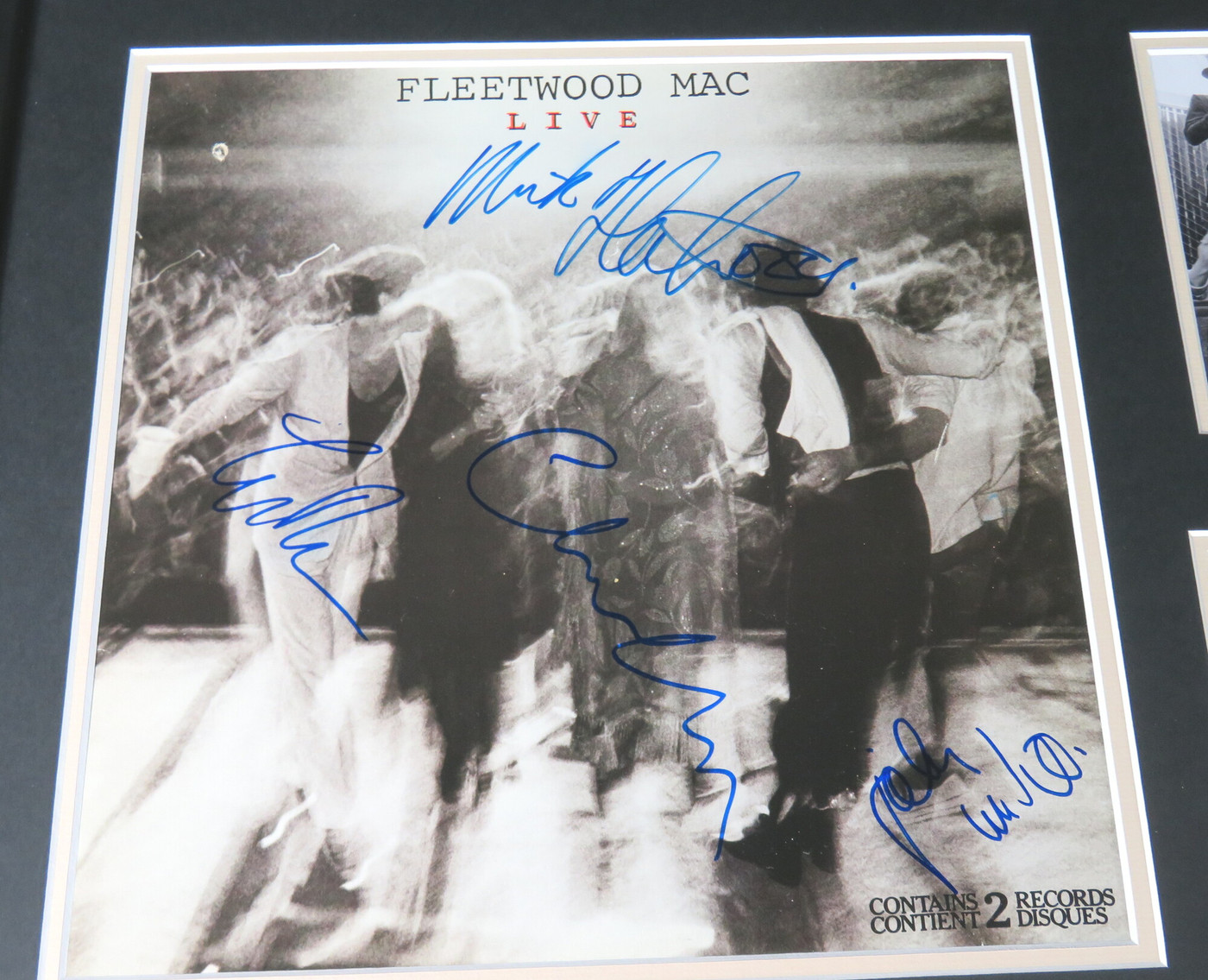 Fleetwood Mac Signed Framed Display