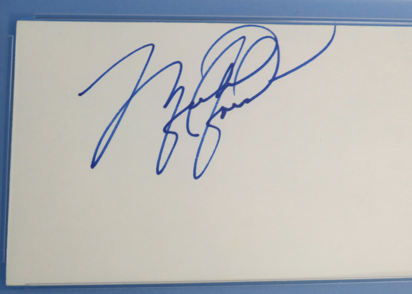 signed by michael jordan