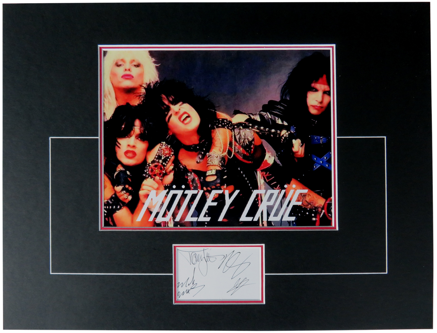 貴重❗️Motley Crue 97年サイン入り色紙 貴重❗️Motley Crue 97年サイン入り色紙 【公式通販】