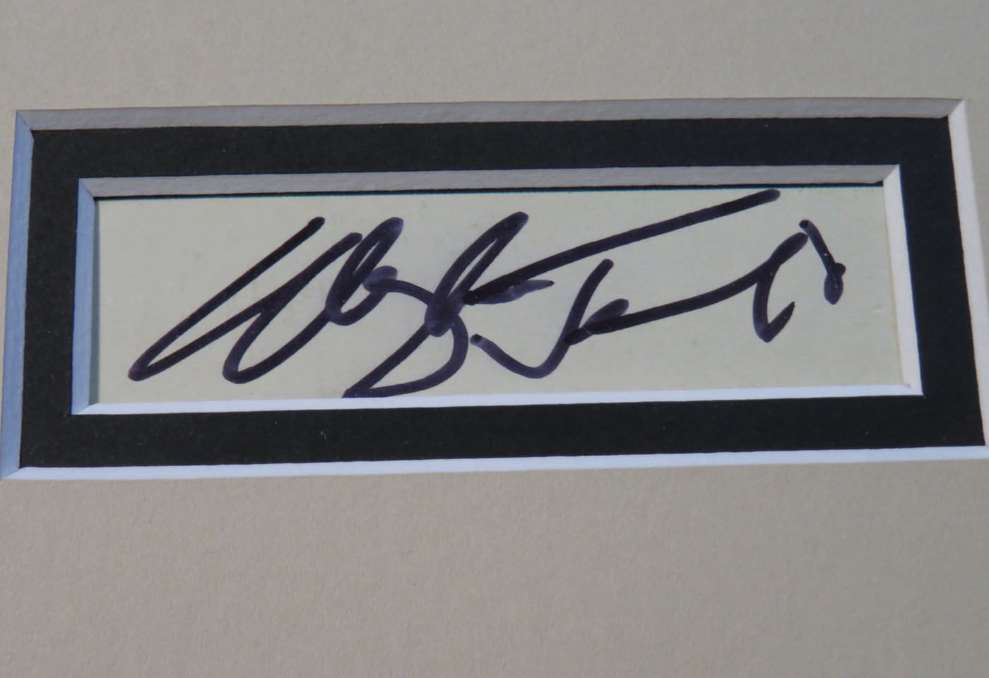 Outlaws! Signed Matted Display