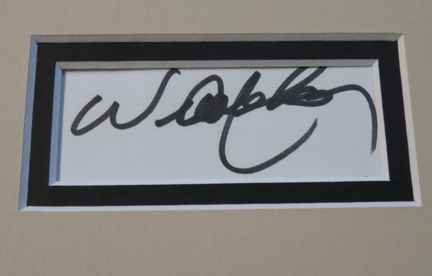 Outlaws! Signed Matted Display