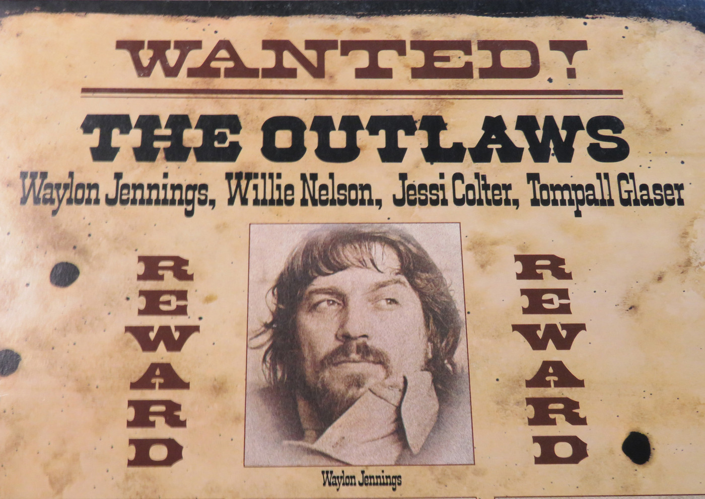 Outlaws! Signed Matted Display