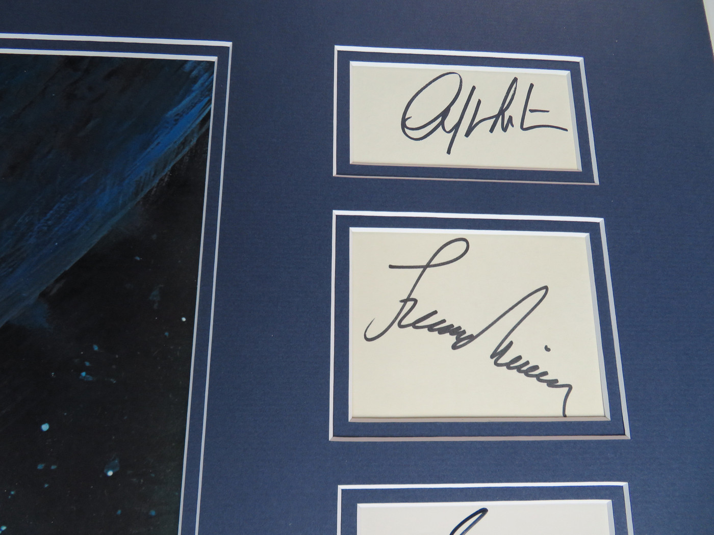 Star Trek: The Motion Picture Cast Signed Matted Display
