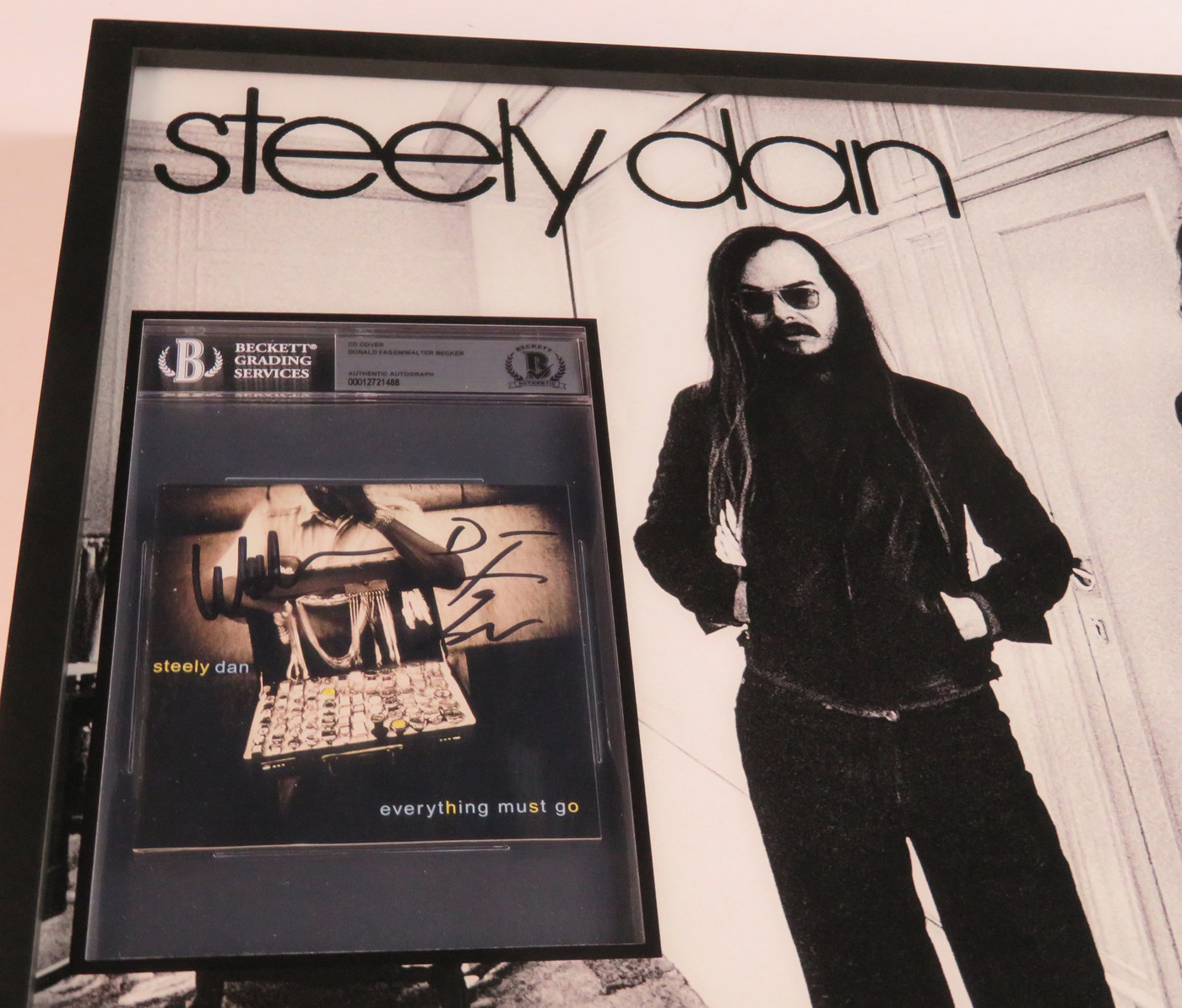 Steely Dan Signed Framed Display