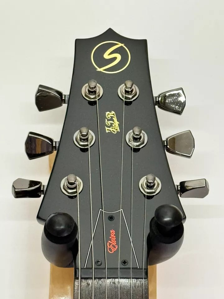 Cassandra Peterson Signed Guitar | JSA Authenticated