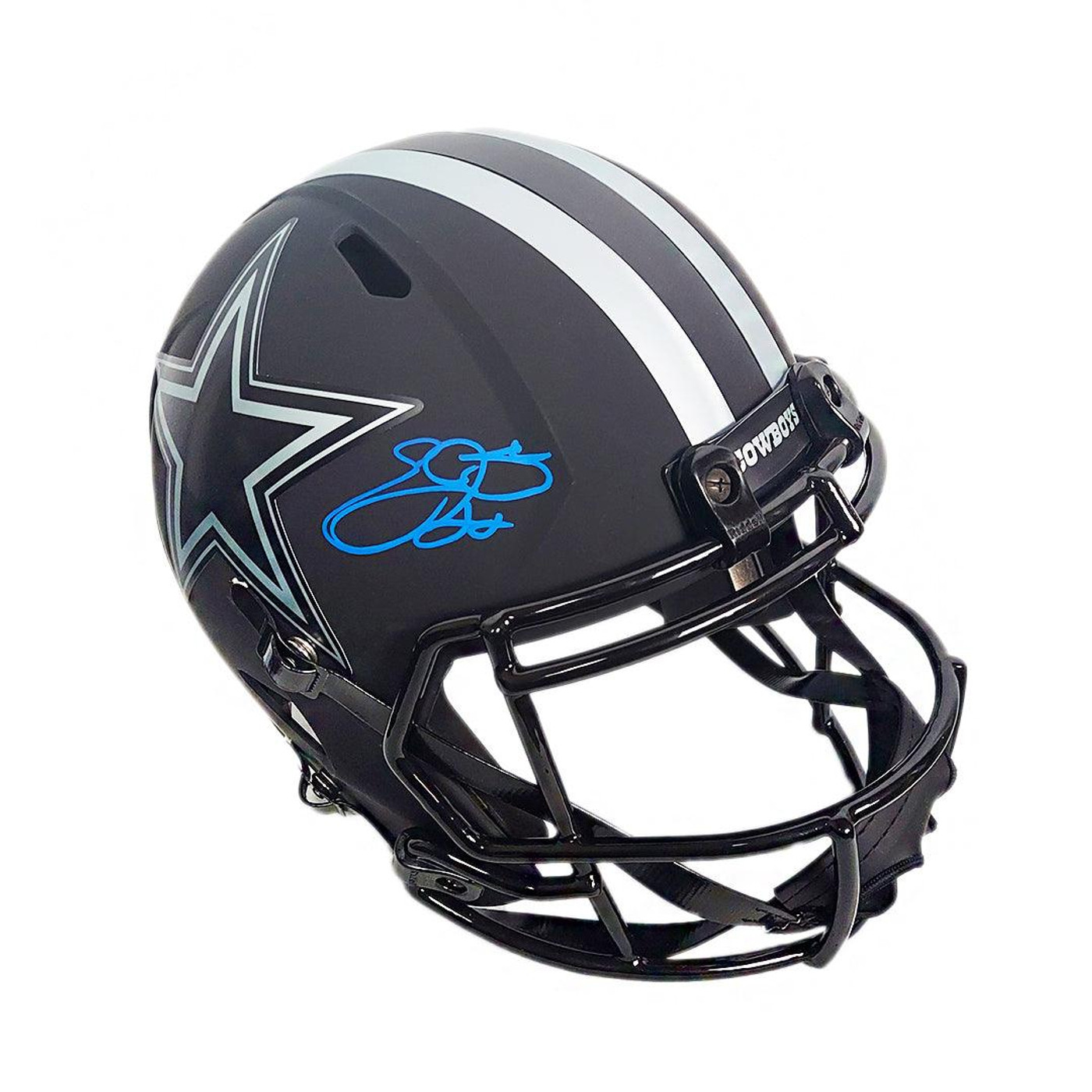 Emmitt Smith Signed Dallas Cowboys Eclipse Speed Full-Size