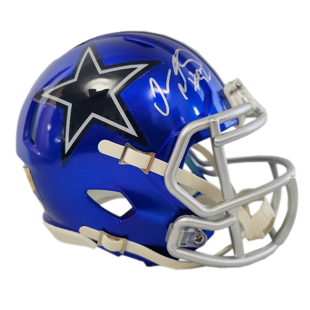 Dorance Armstrong Signed Dallas Cowboys Flash Speed Mini Football