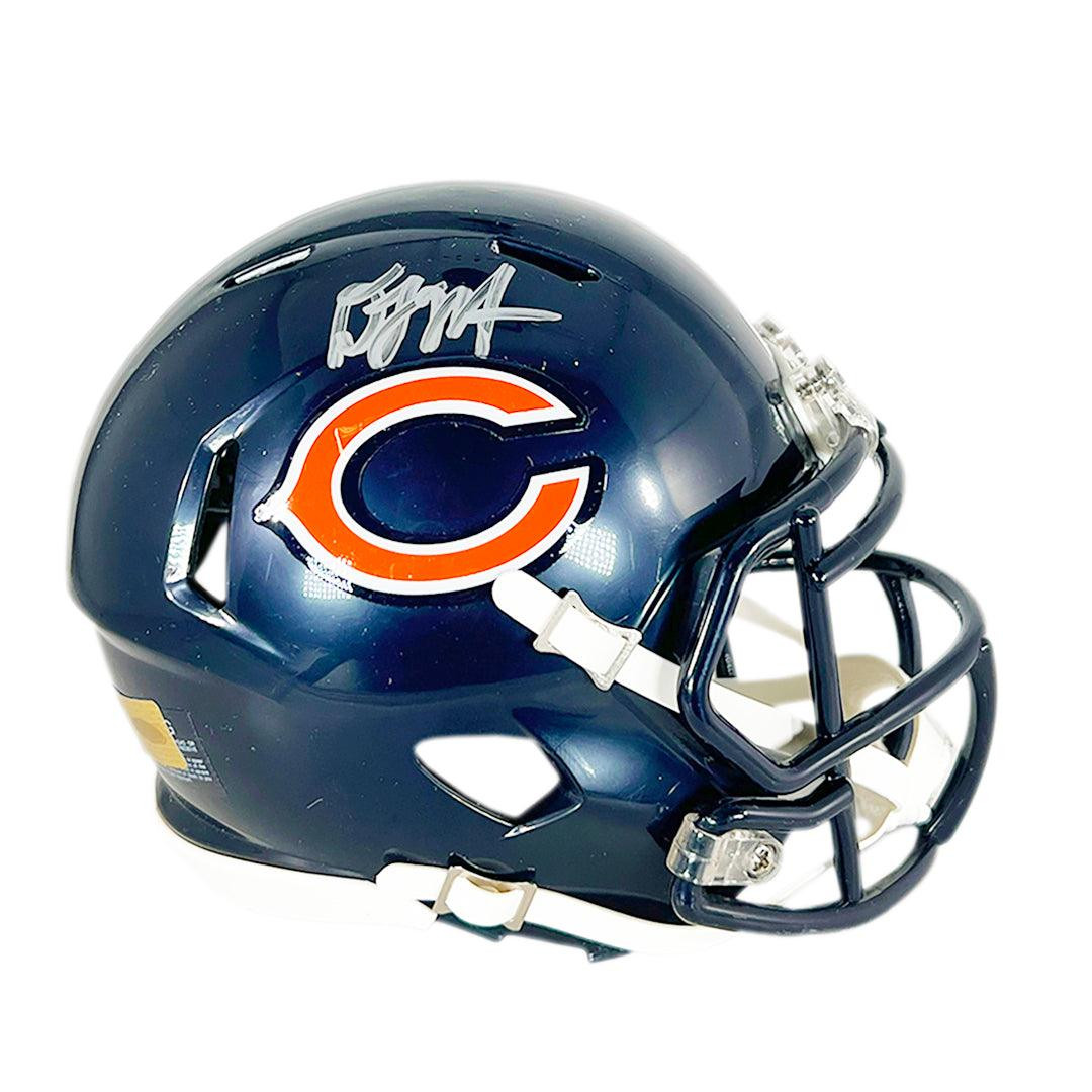 DJ Moore Signed Chicago Bears Speed Mini Football Helmet (JSA
