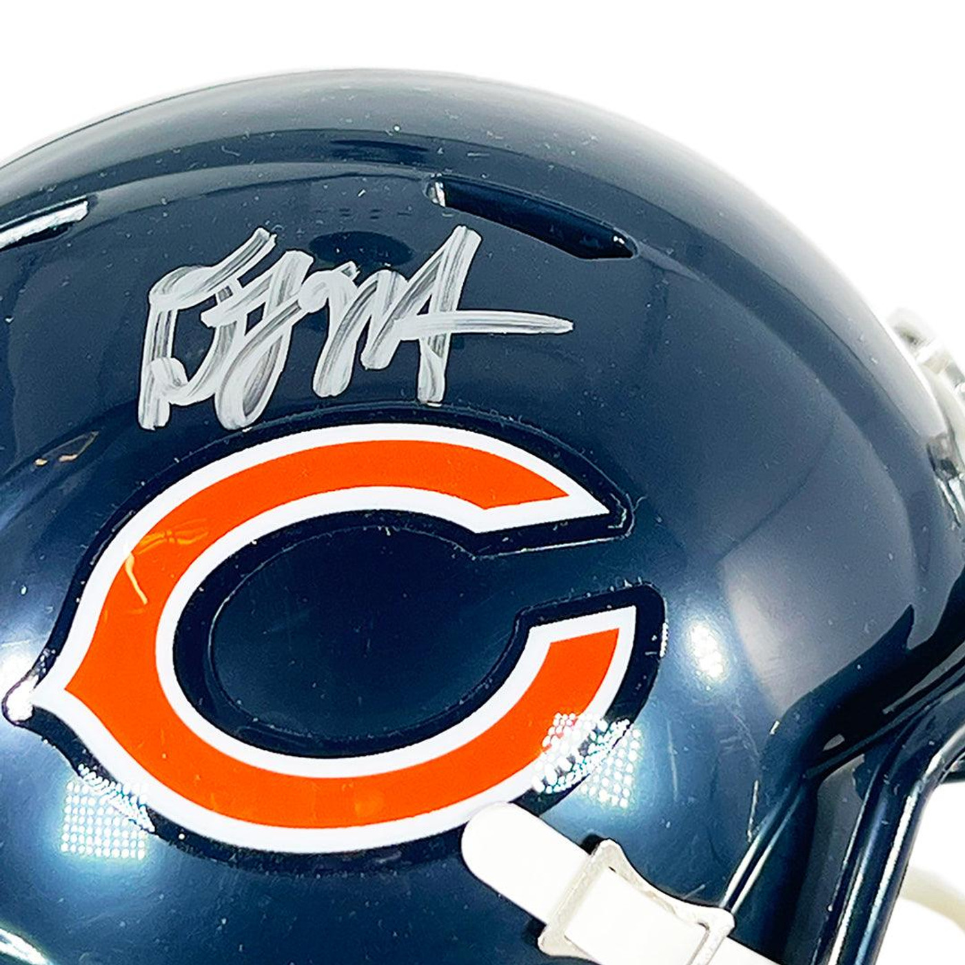NFL ミニヘルメット　サイン入り　Chicago Bears Keenan Allen Signed Chicago Bears Speed Mini Football Helmet