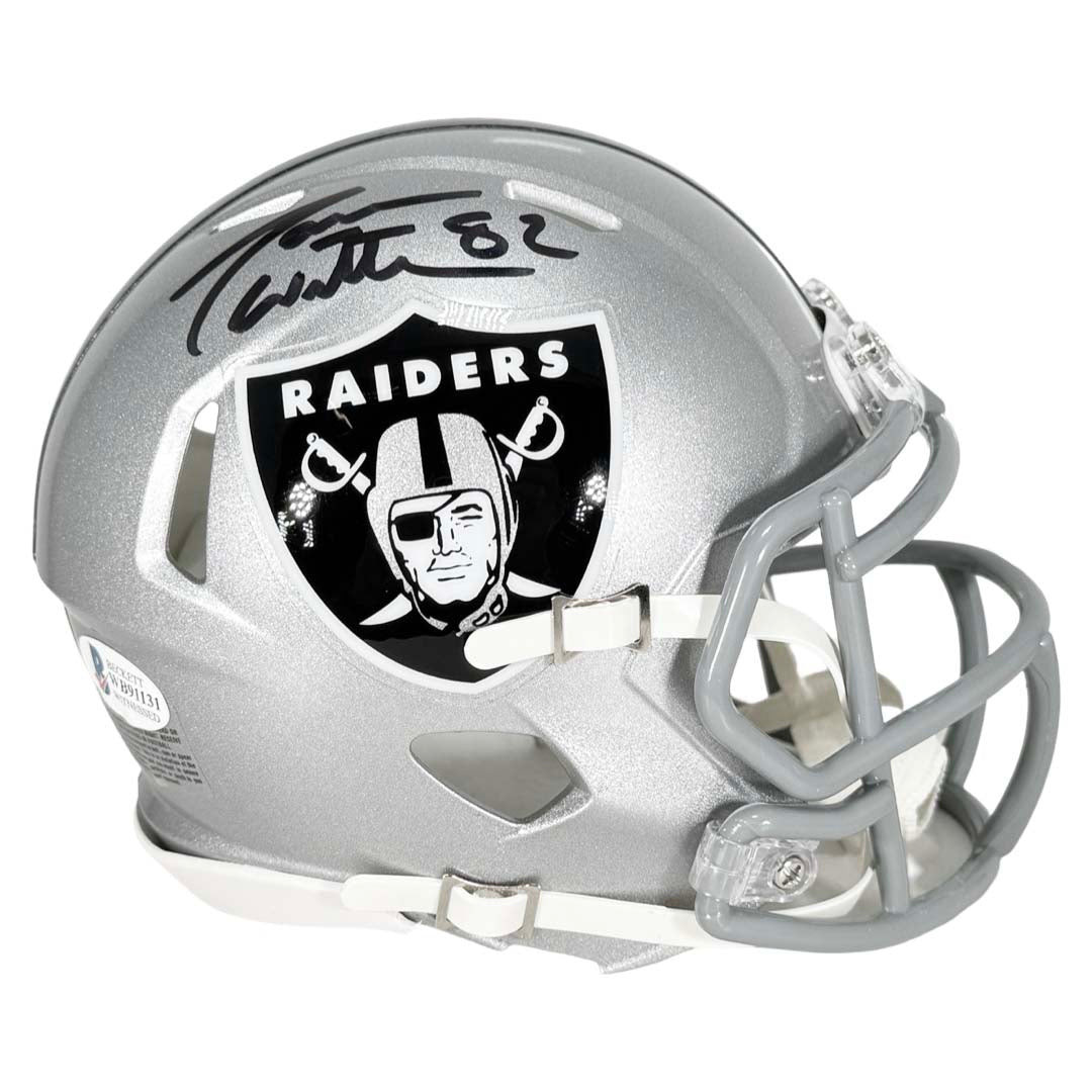 RAIDERS サイン入りヘルメット Jason Witten Signed Las Vegas Raiders Speed Mini Football Helmet
