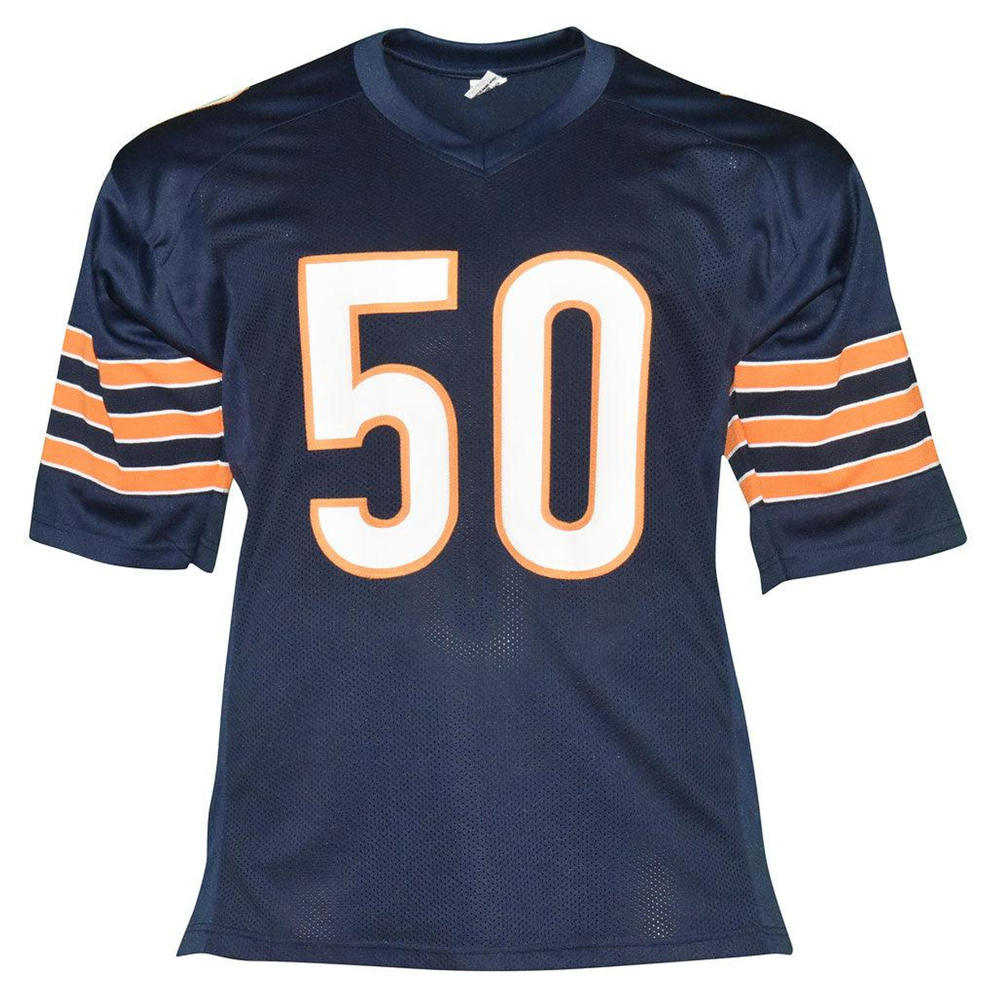 Mike Singletary Signed HOF 98 Inscription Chicago Navy Football Jersey (PSA)