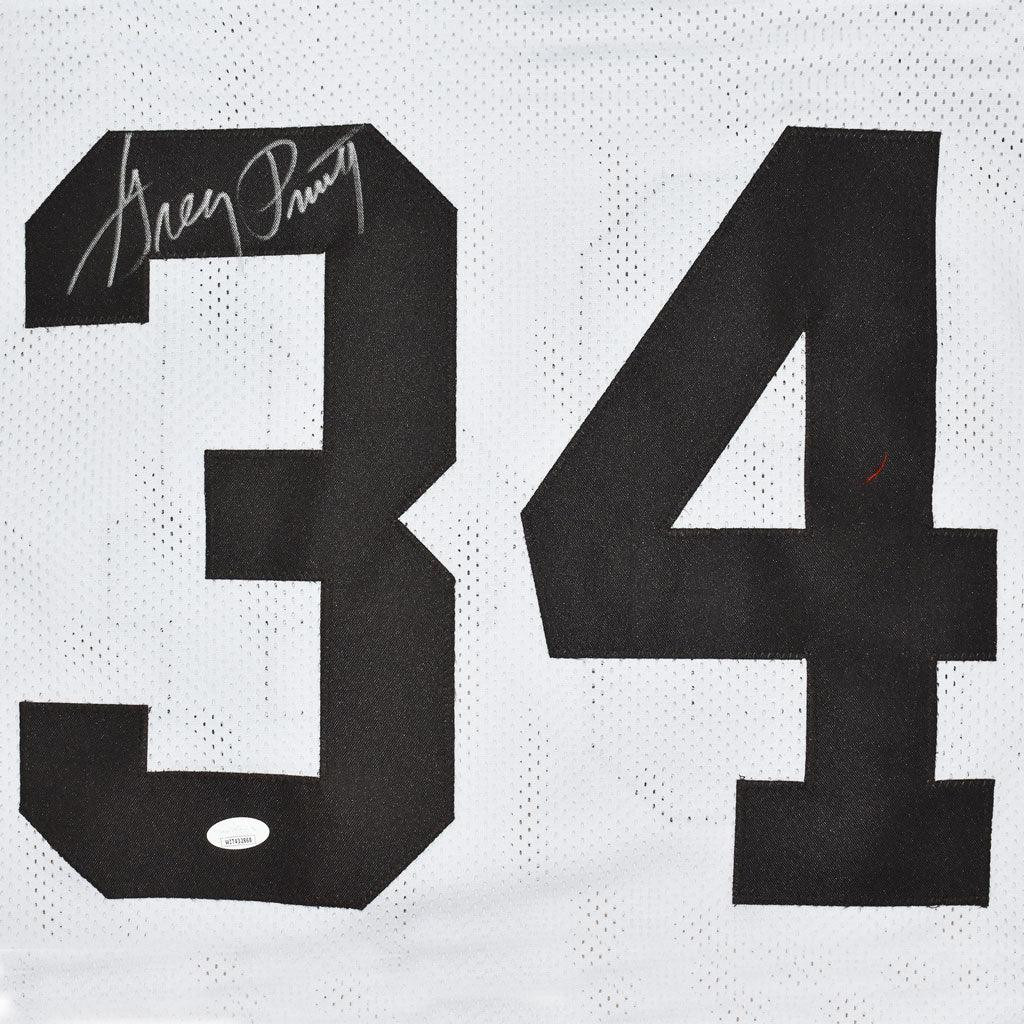 Greg Pruitt Signed Cleveland Pro White Football Jersey (JSA)