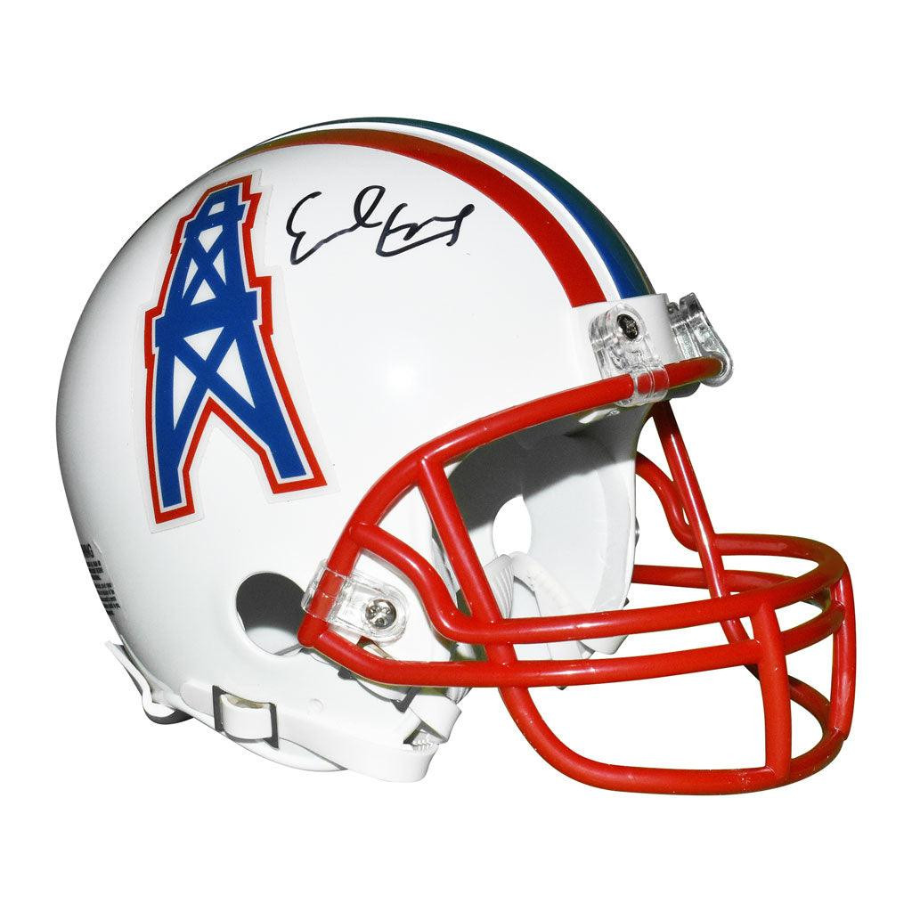 Earl Campbell Signed Houston Oilers Mini Replica Football Helmet