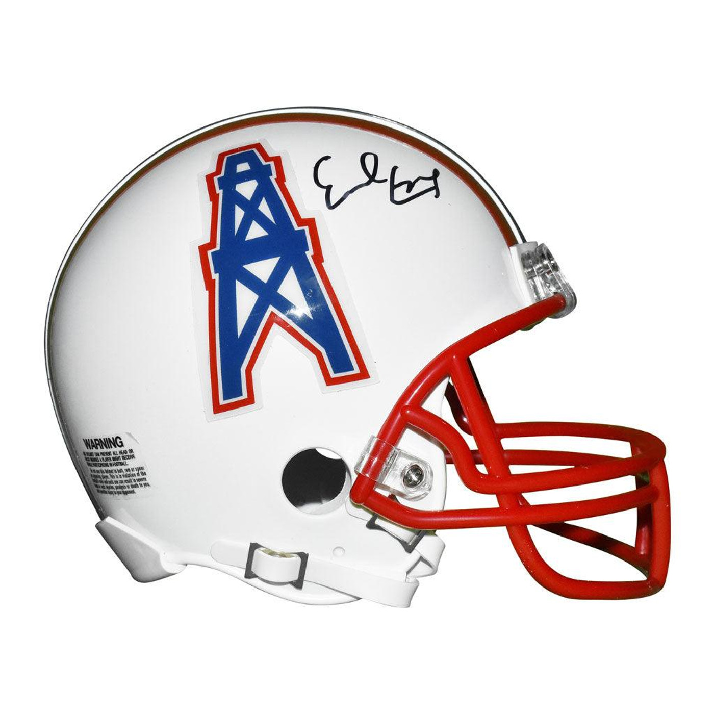 Earl Campbell Signed Houston Oilers Mini Replica Football
