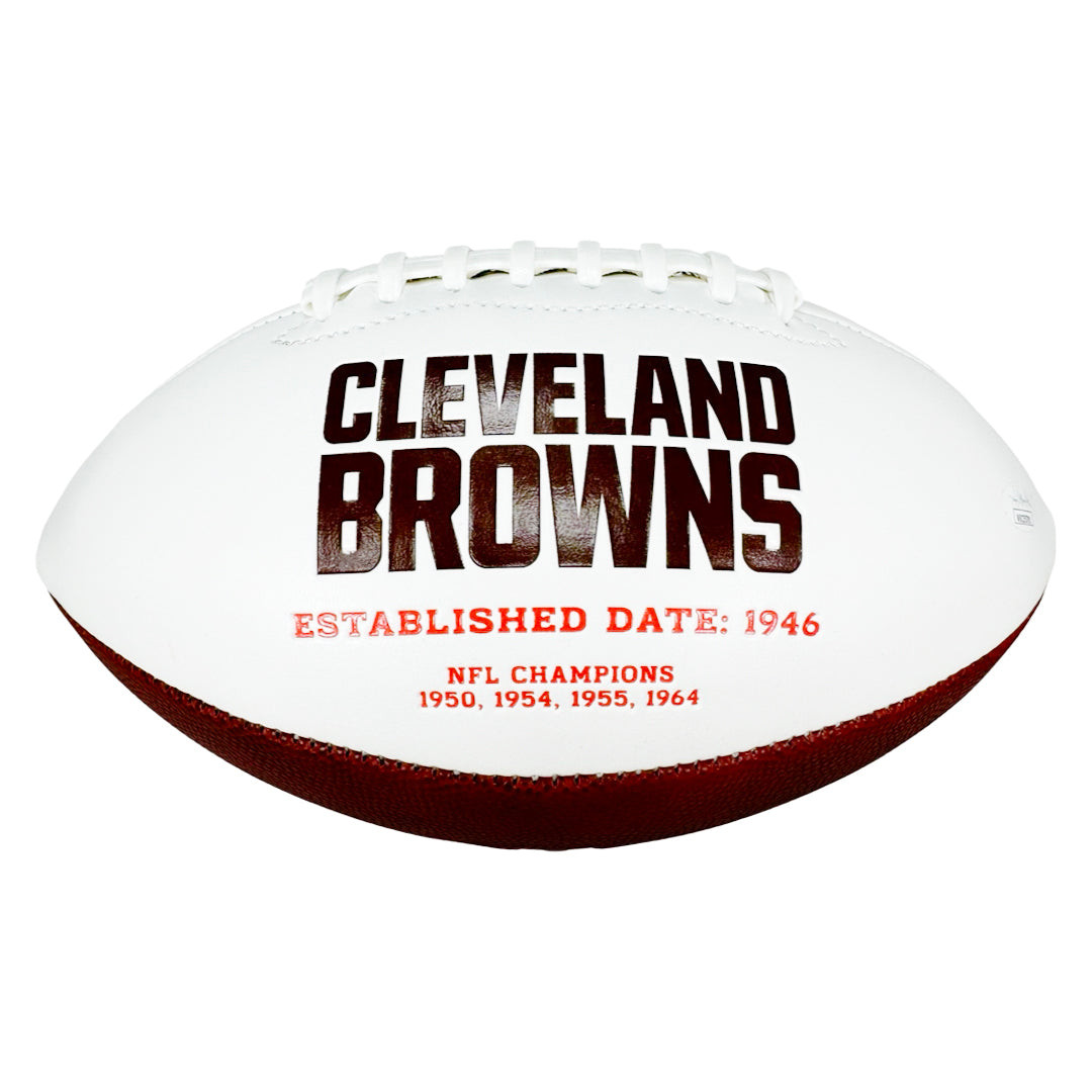 Martin Emerson Jr Signed Cleveland Browns Official NFL Team Logo