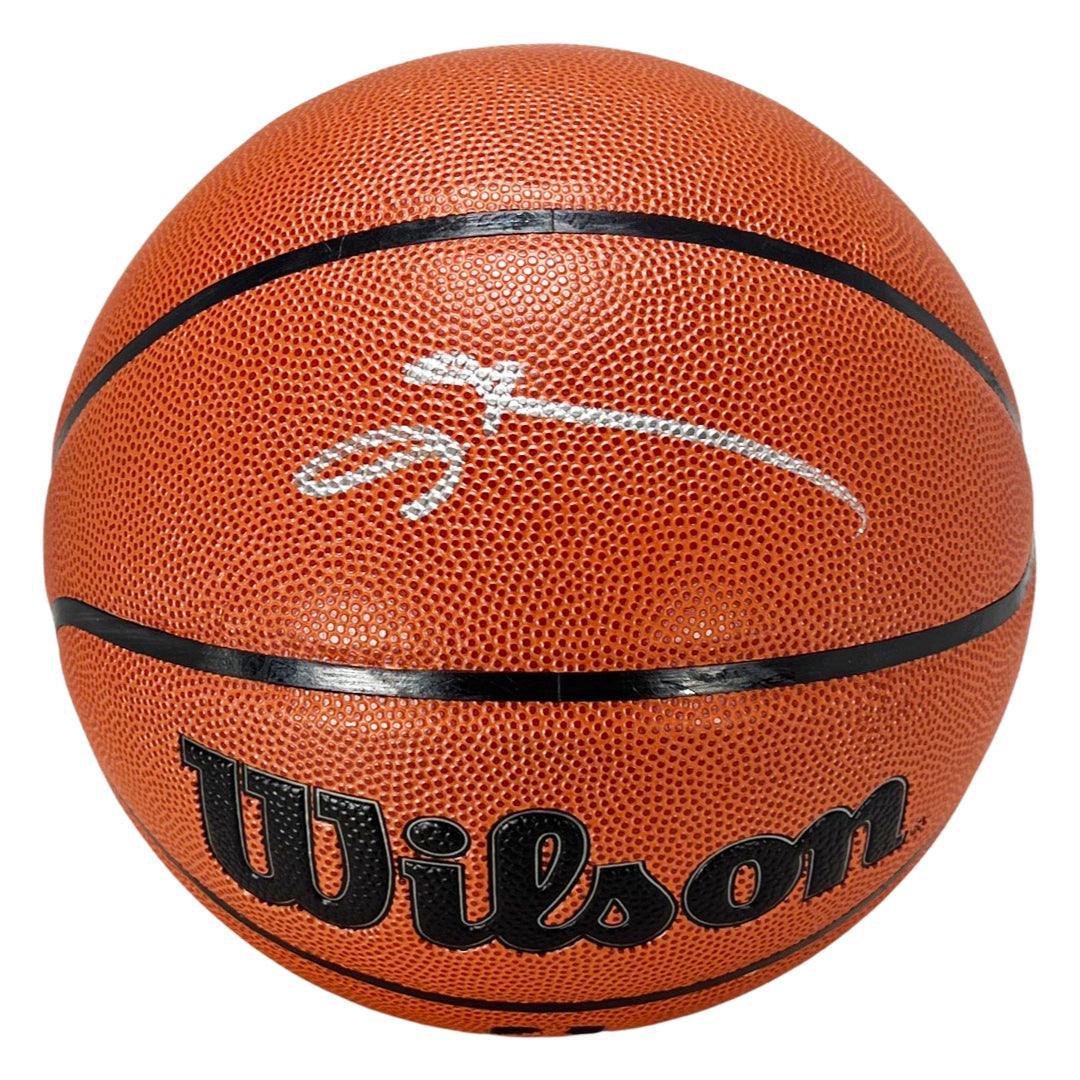 Allen Iverson Signed Wilson NBA Authentic Series Basketball