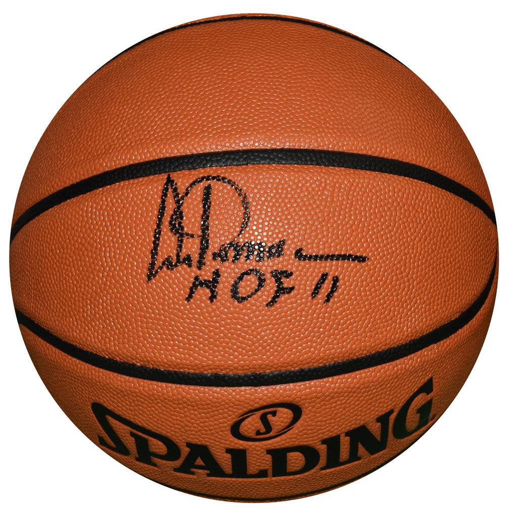 Artis Gilmore Signed HOF 11 Inscription Spalding NBA Neverflat Series Basketball (JSA)