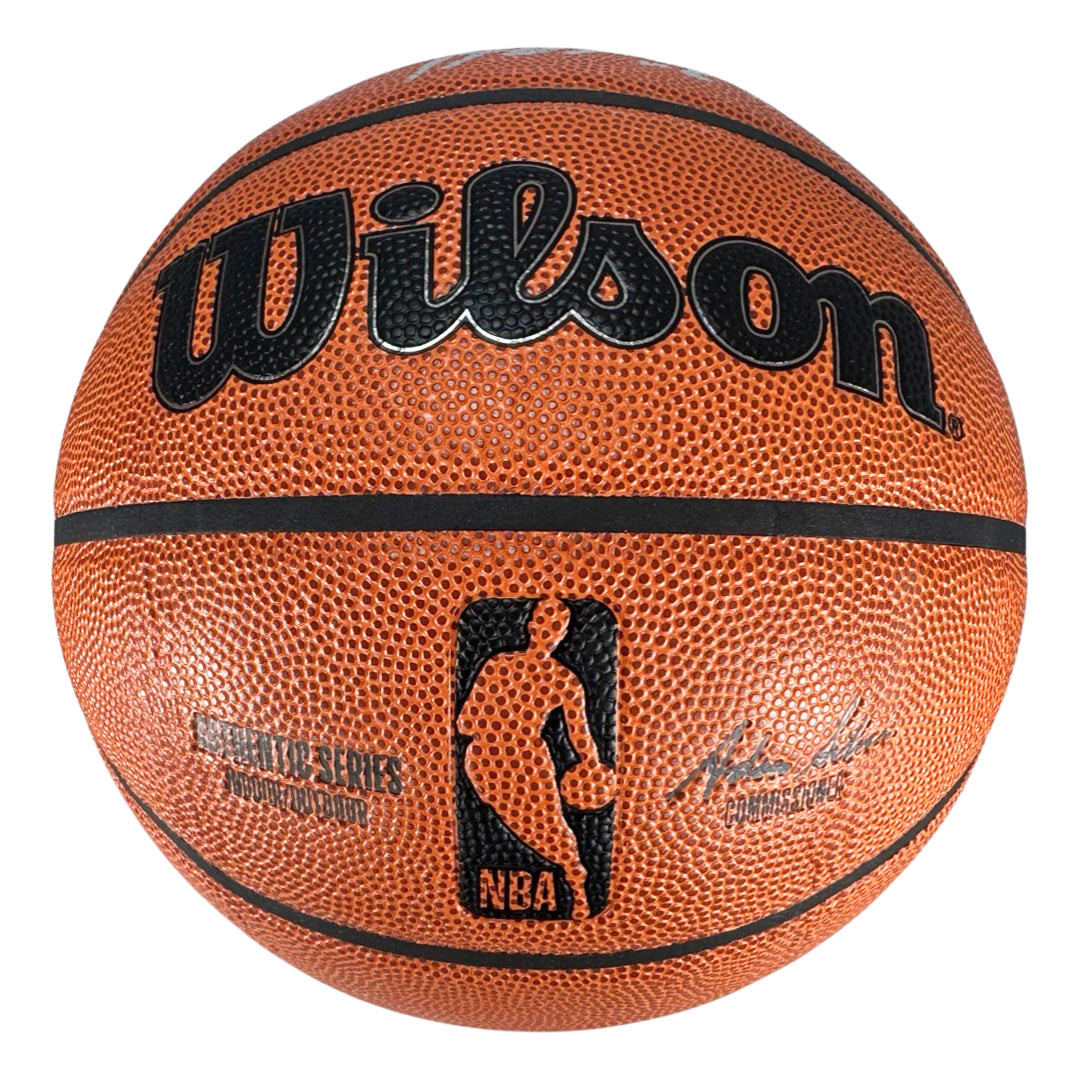 Dominique Wilkins Signed HOF 06 Inscription Wilson Authentic