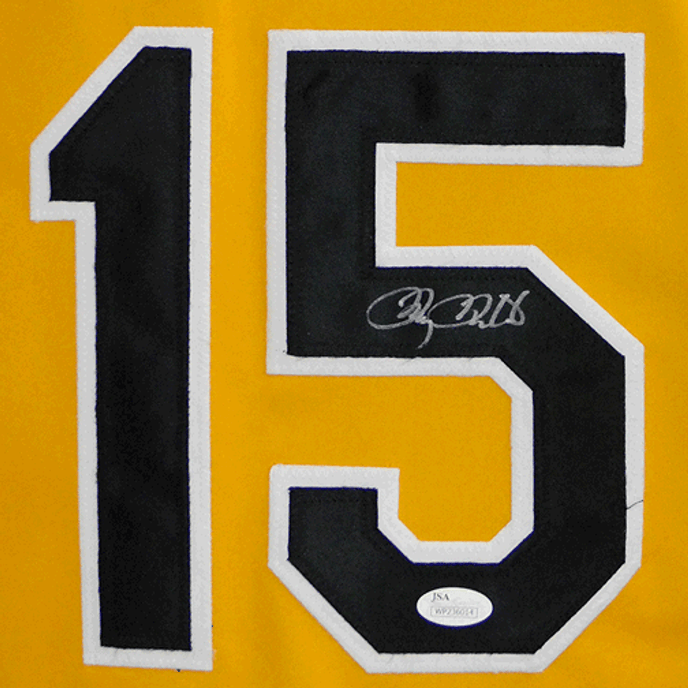 Doug Drabek Signed Pittsburgh Pro Edition Yellow Baseball Jersey (JSA)