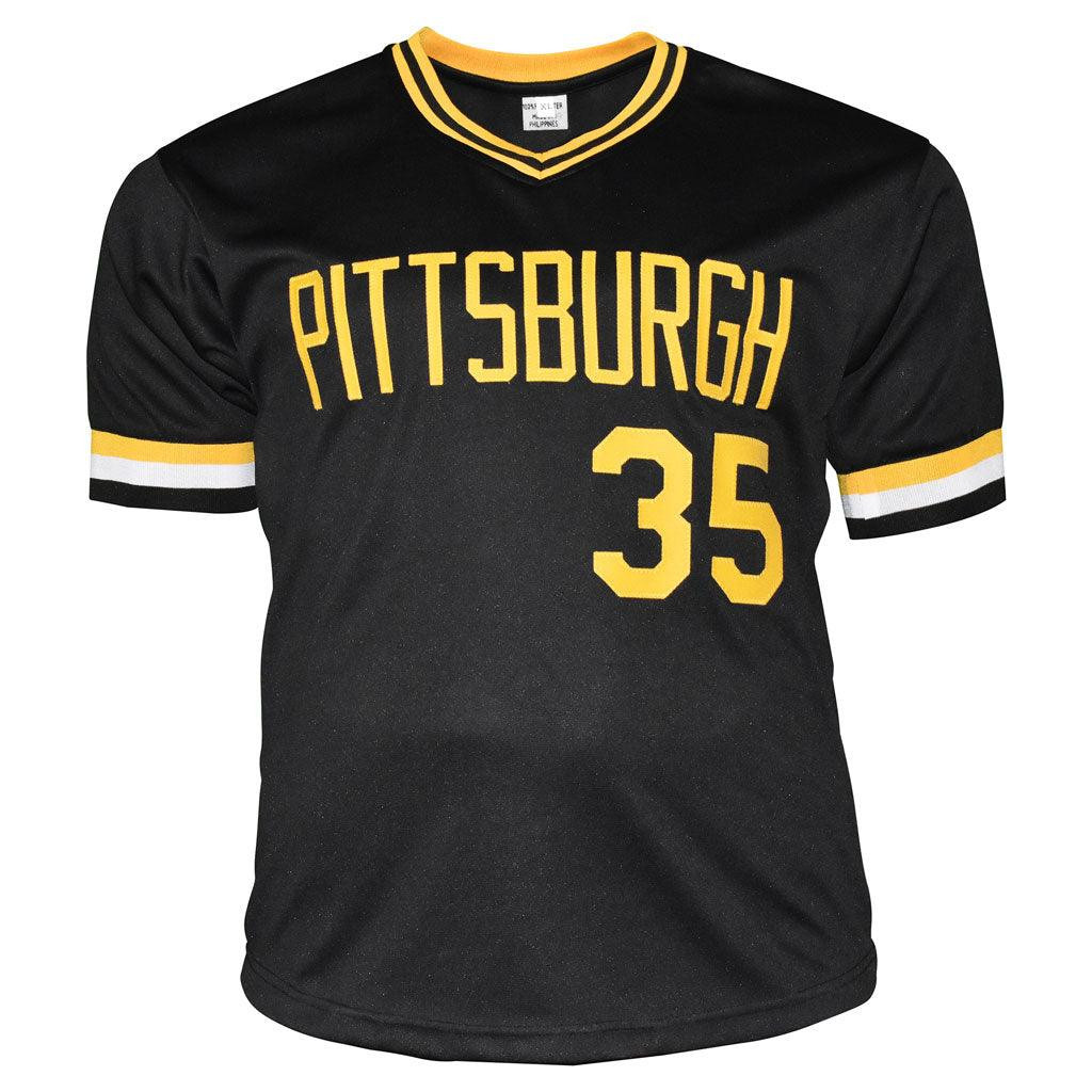 Manny Sanguillen Signed Pittsburgh Black Baseball Jersey (JSA)