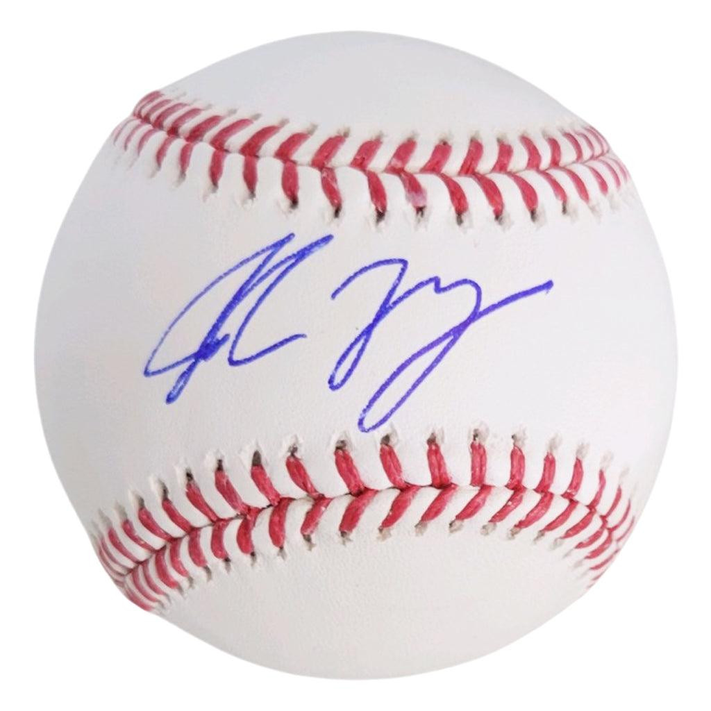 Jake Meyers Signed Rawlings Official Major League Baseball (JSA) -