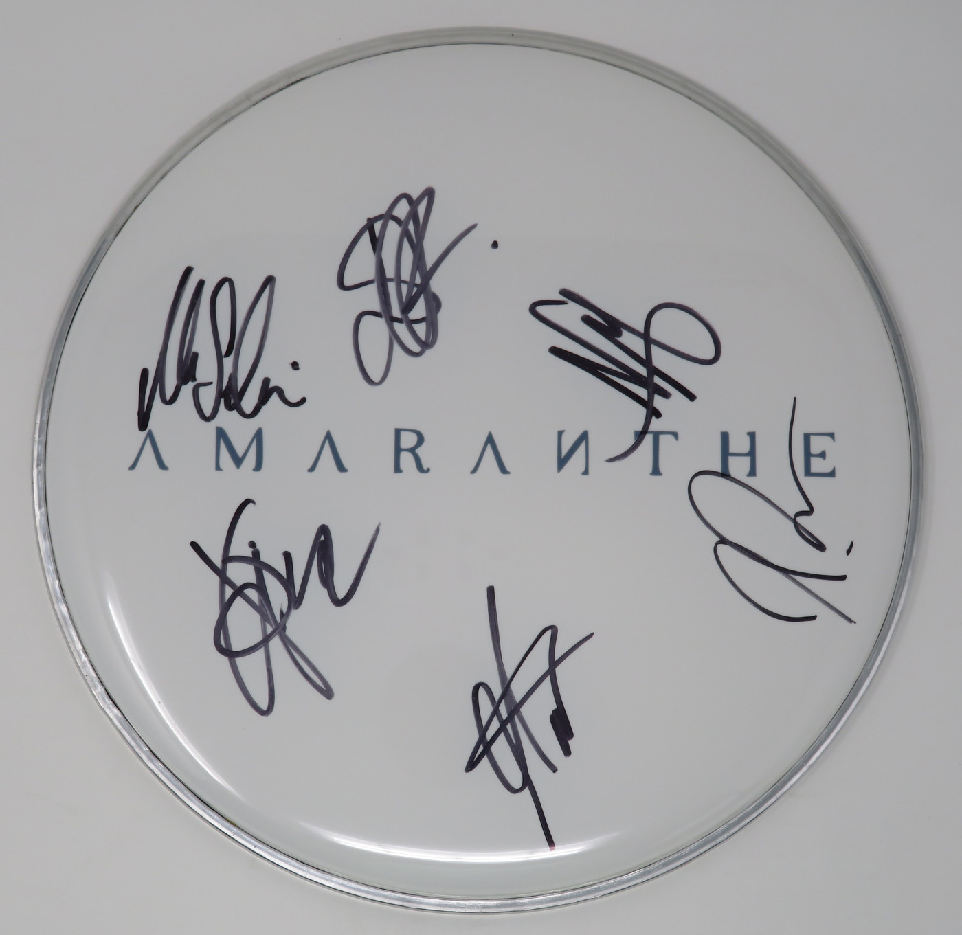 Amon Amarth Signed Drumhead