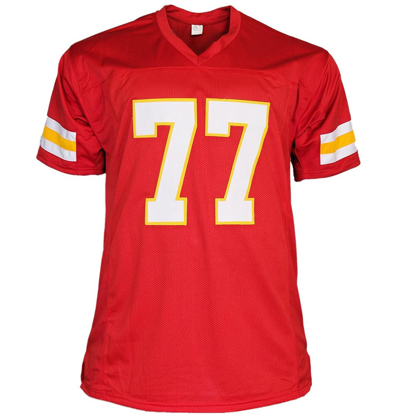 Willie Roaf Signed HOF 12 Inscription Kansas City Red