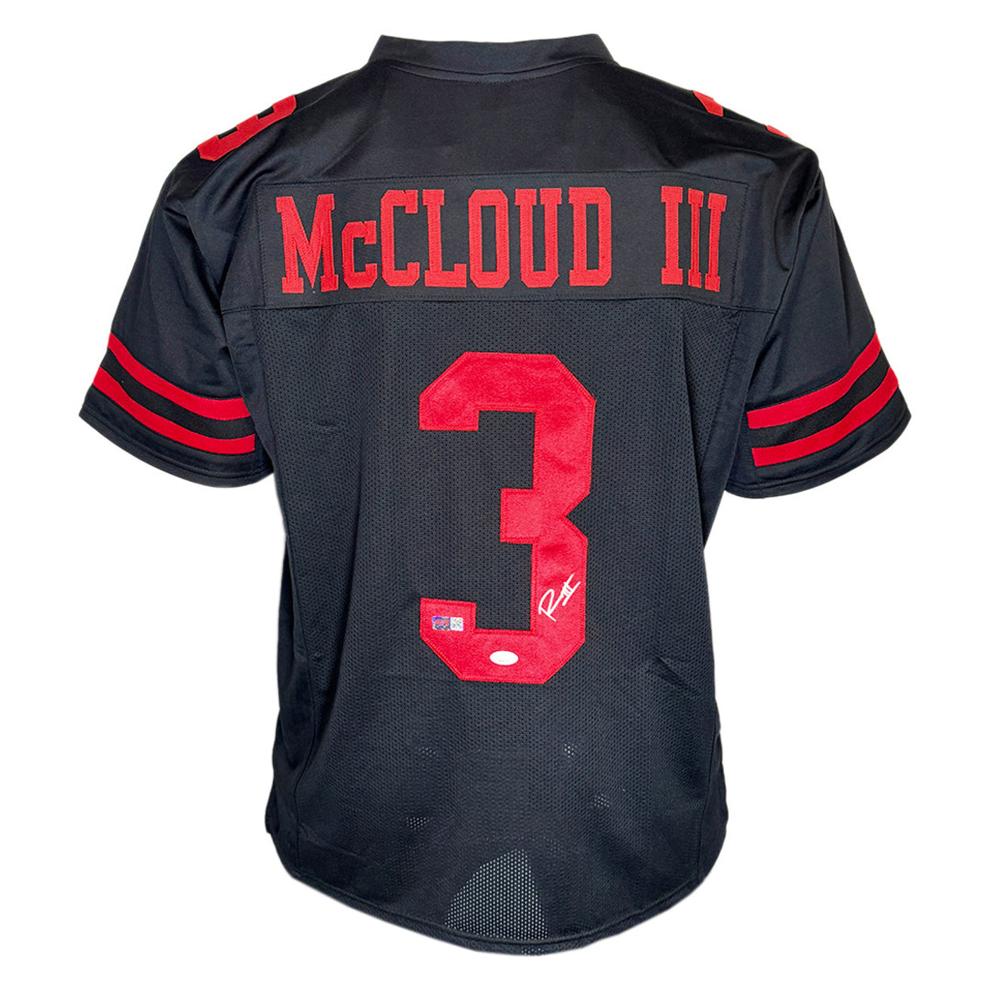 Ray-Ray McCloud Signed San Francisco Black Football Jersey