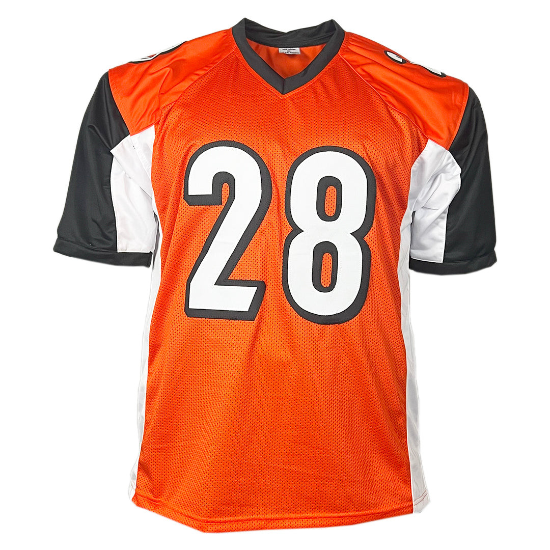 Joe Mixon Signed Cincinnati Vapor Limited Orange Football Jersey