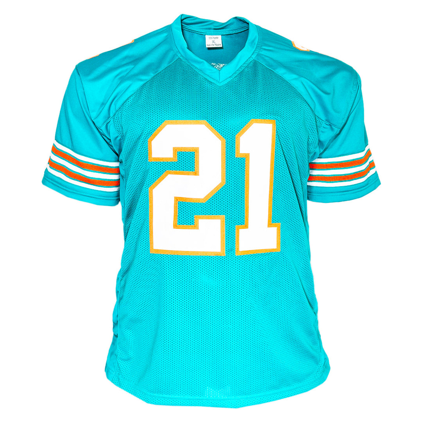 Jordan Poyer Signed Miami Teal Football Jersey (Beckett)