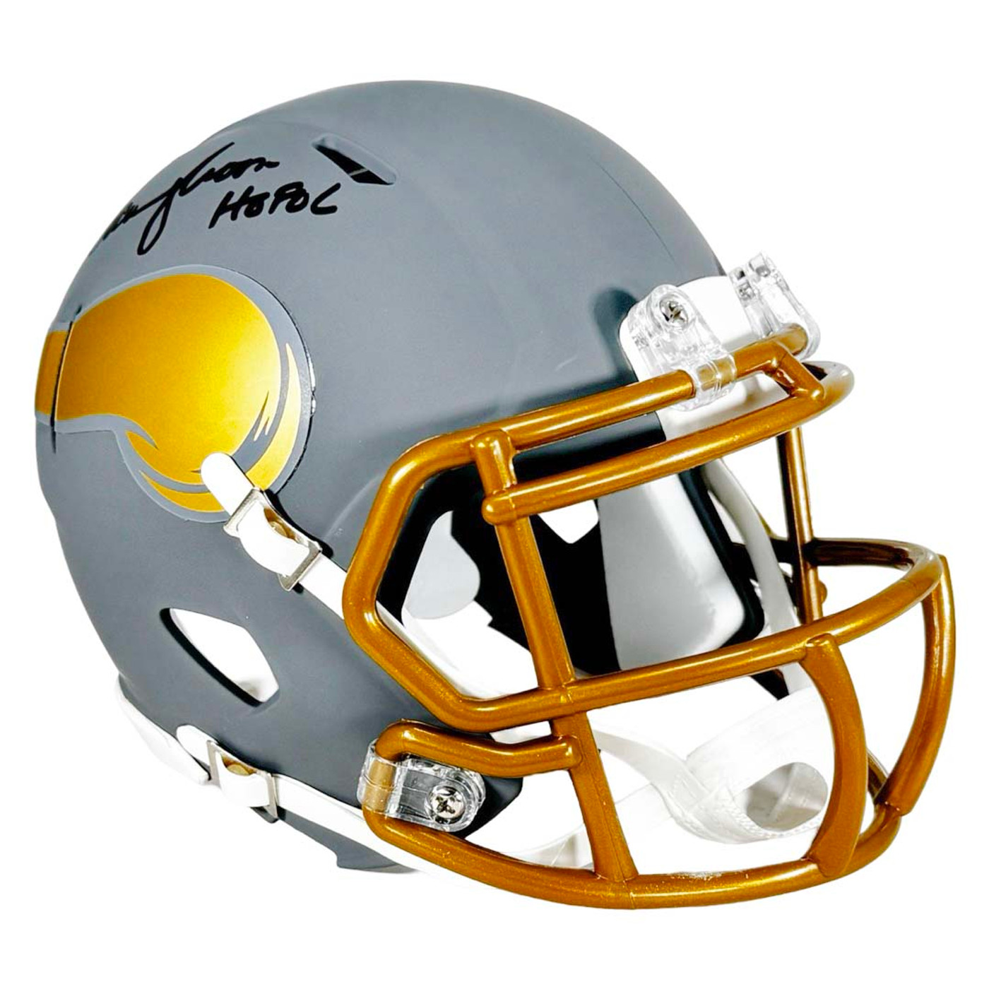 Warren Moon Signed HOF 06 Inscription Minnesota Vikings