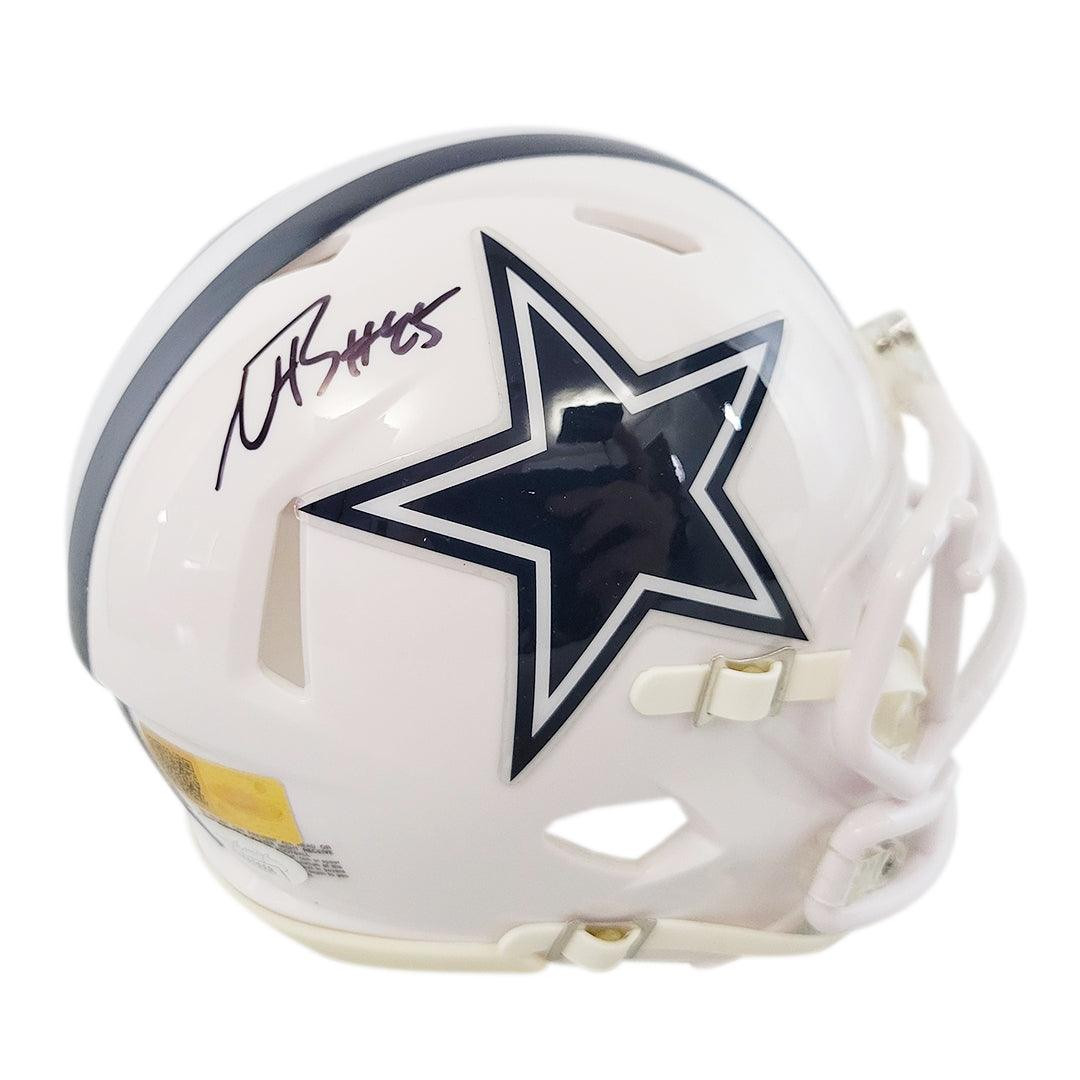 Noah Brown Signed Dallas Cowboys Alternate Speed Mini Replica