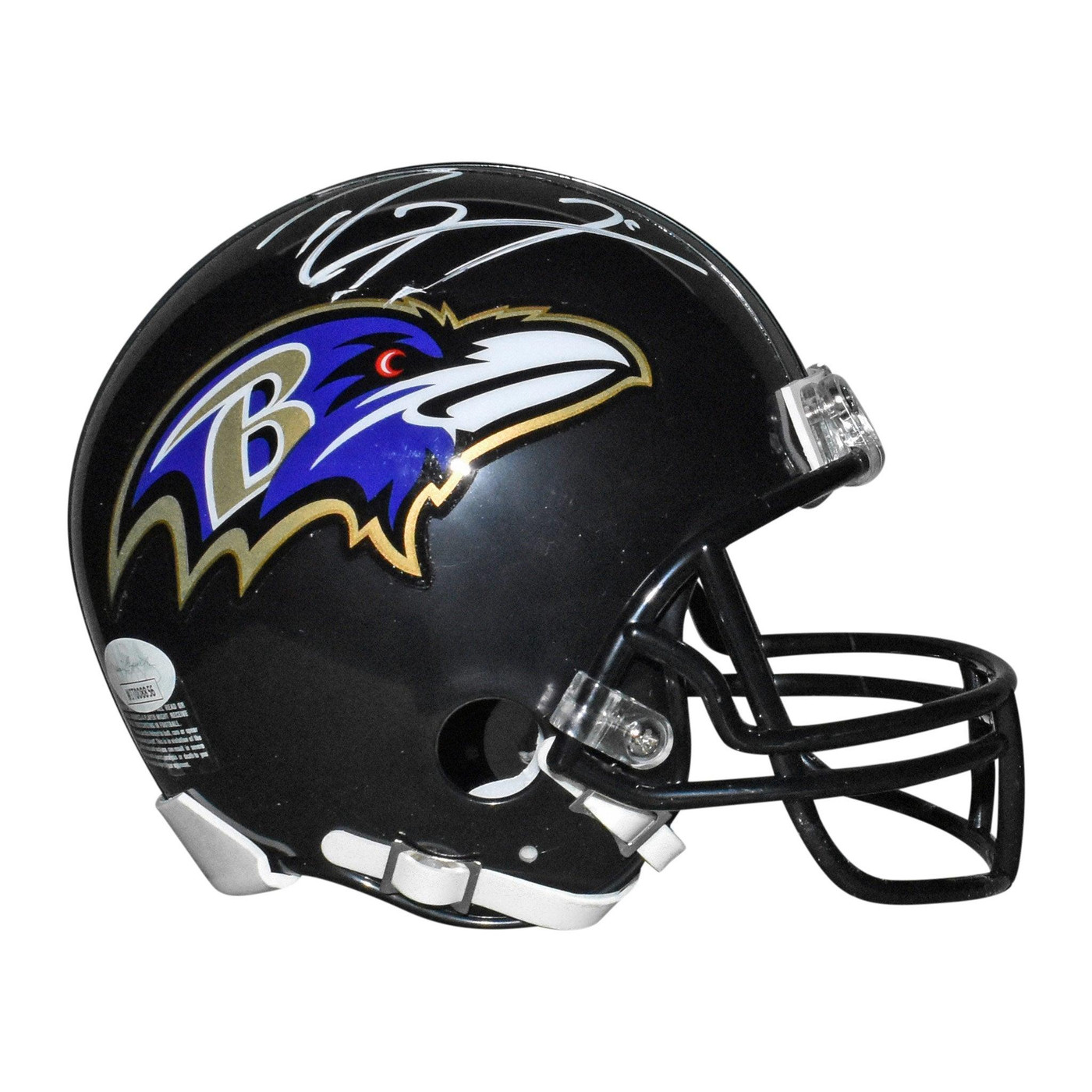 Ray Lewis Signed Baltimore Ravens Mini Replica Black