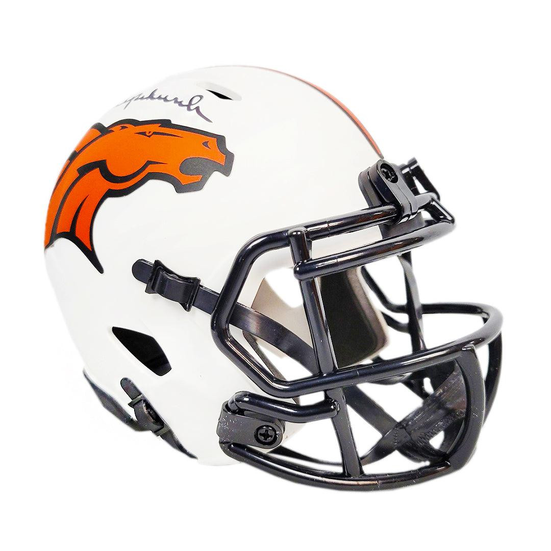 Rick Upchurch Signed Denver Broncos Lunar Eclipse Speed Mini