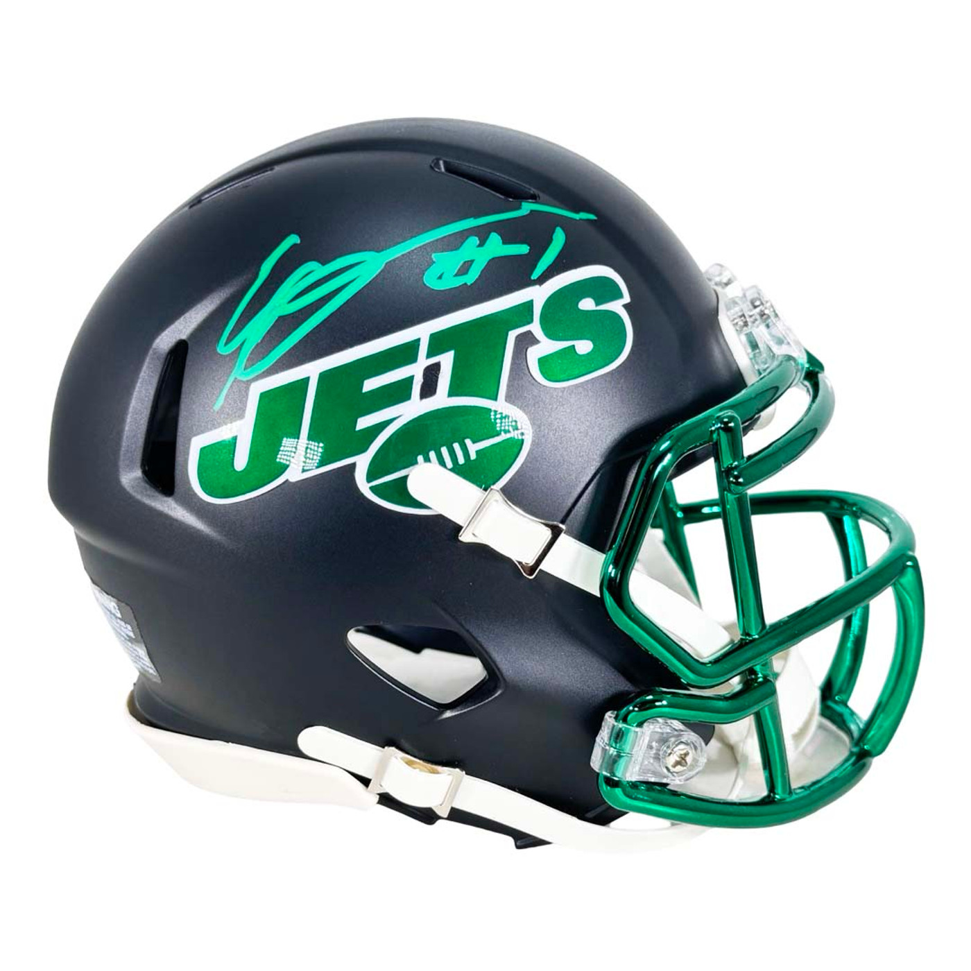 NFL Riddell New York Jets ミニヘルメット サイン入り NFL Riddell New York Jets ミニヘルメット サイン入り NFL