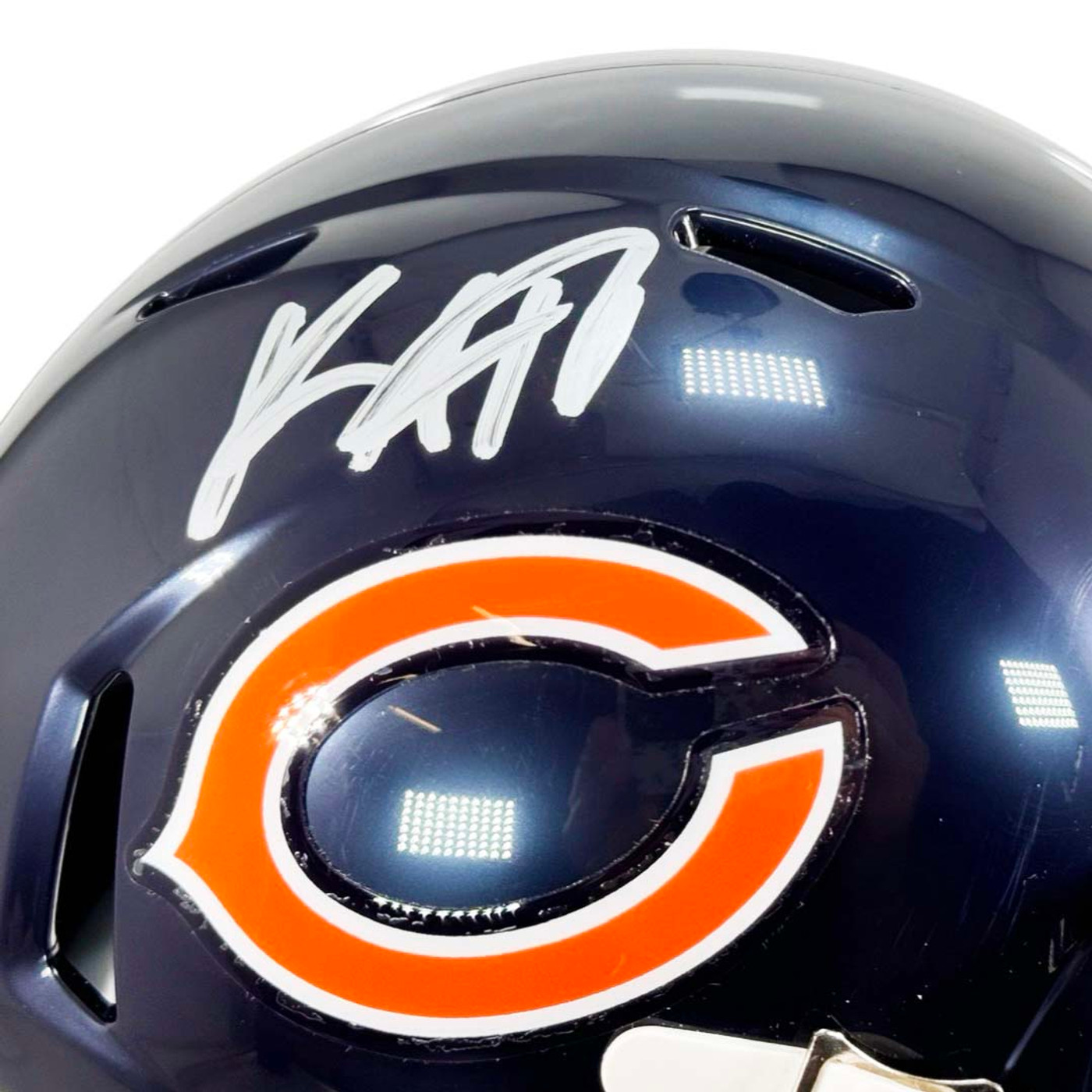 Keenan Allen Signed Chicago Bears Speed Mini Football Helmet