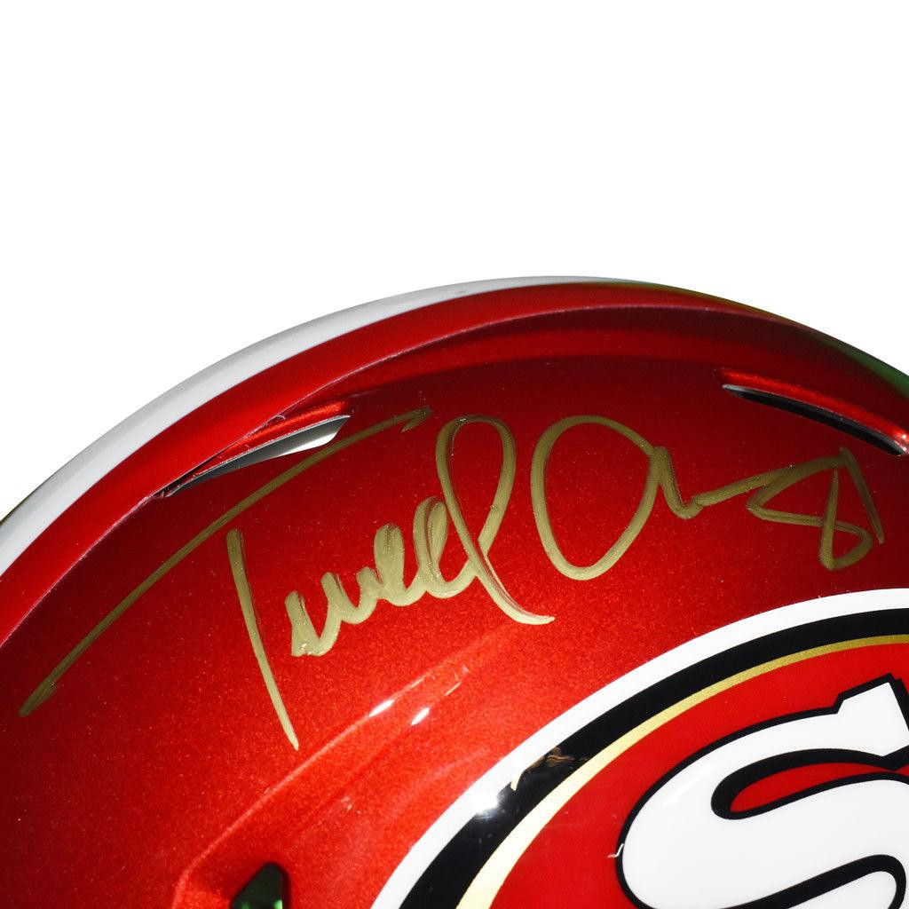 Terrell Owens Signed San Francisco 49ers Flash Speed Full-Size Replica Football Helmet (JSA)