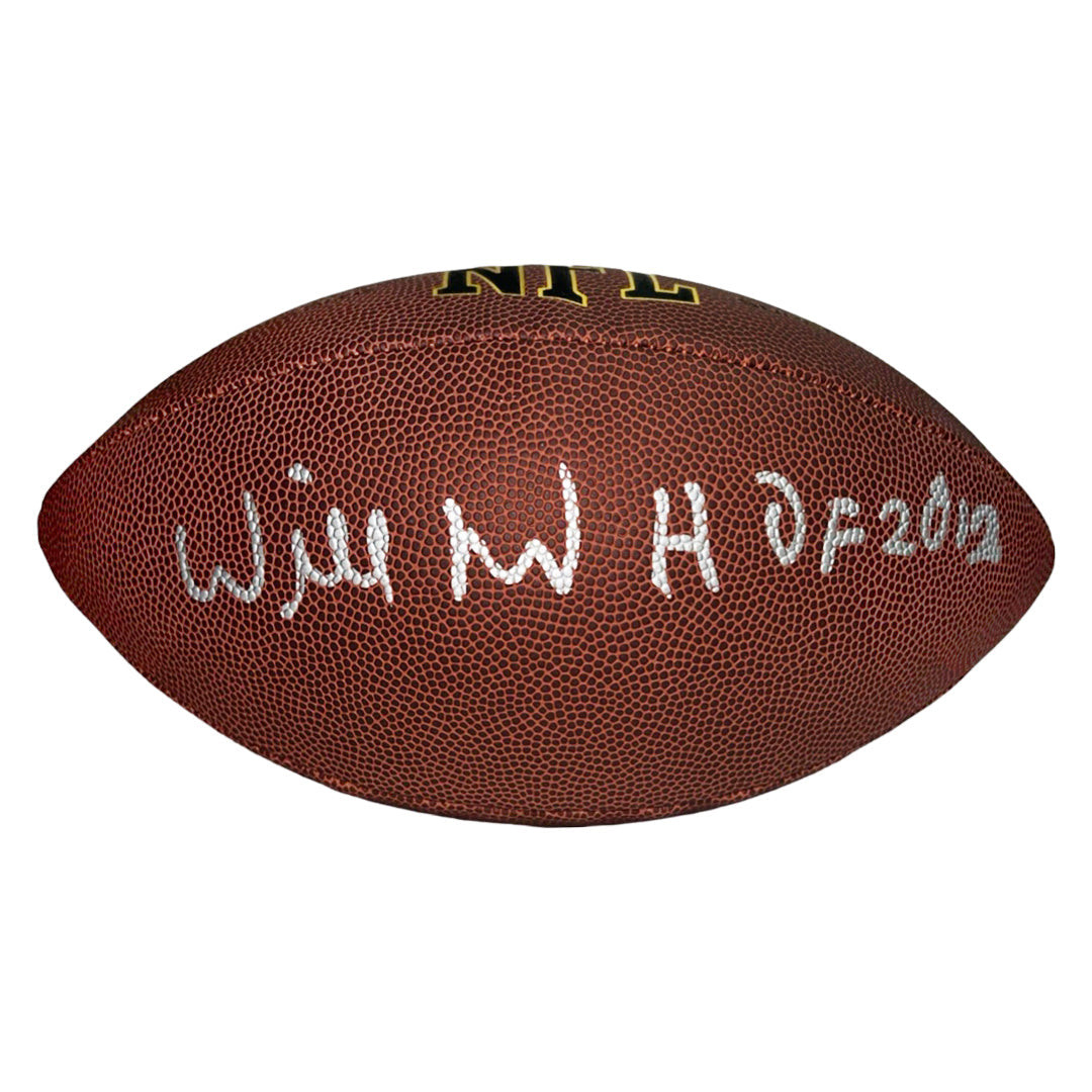 Willie Roaf Signed Wilson Official NFL Replica Football (JSA) -