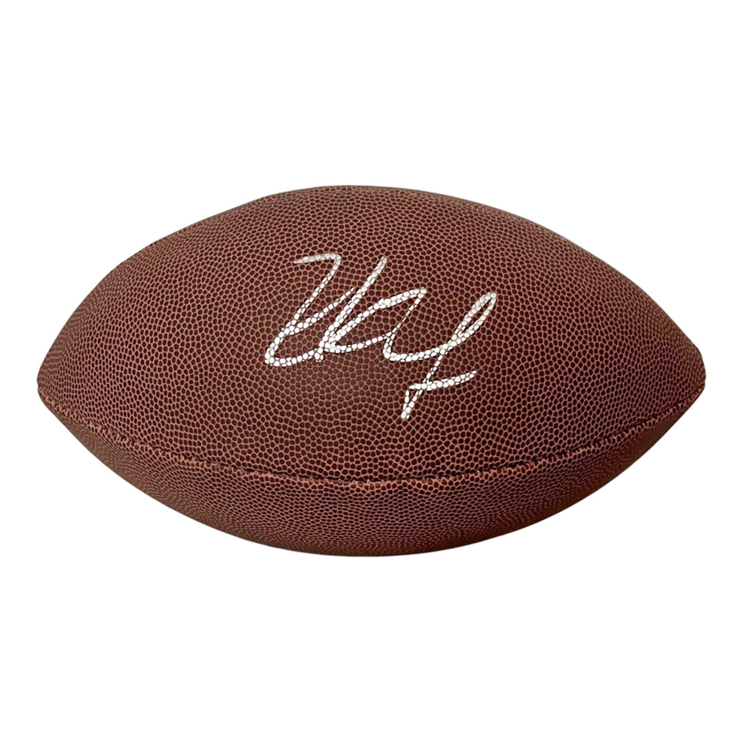 Zack Martin Signed Wilson Official NFL Replica Football (Beckett) -