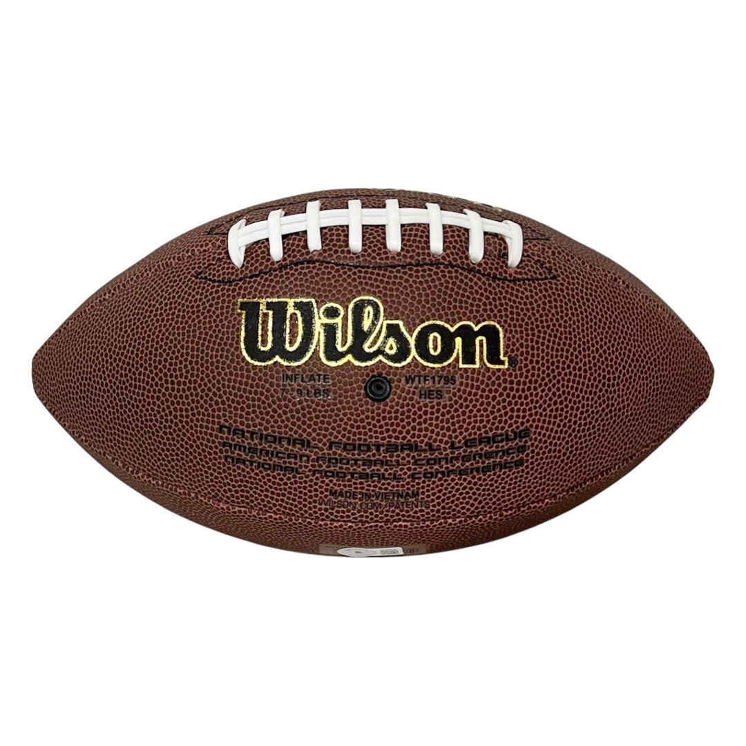 Zack Martin Signed Wilson Official NFL Replica Football (Beckett) -