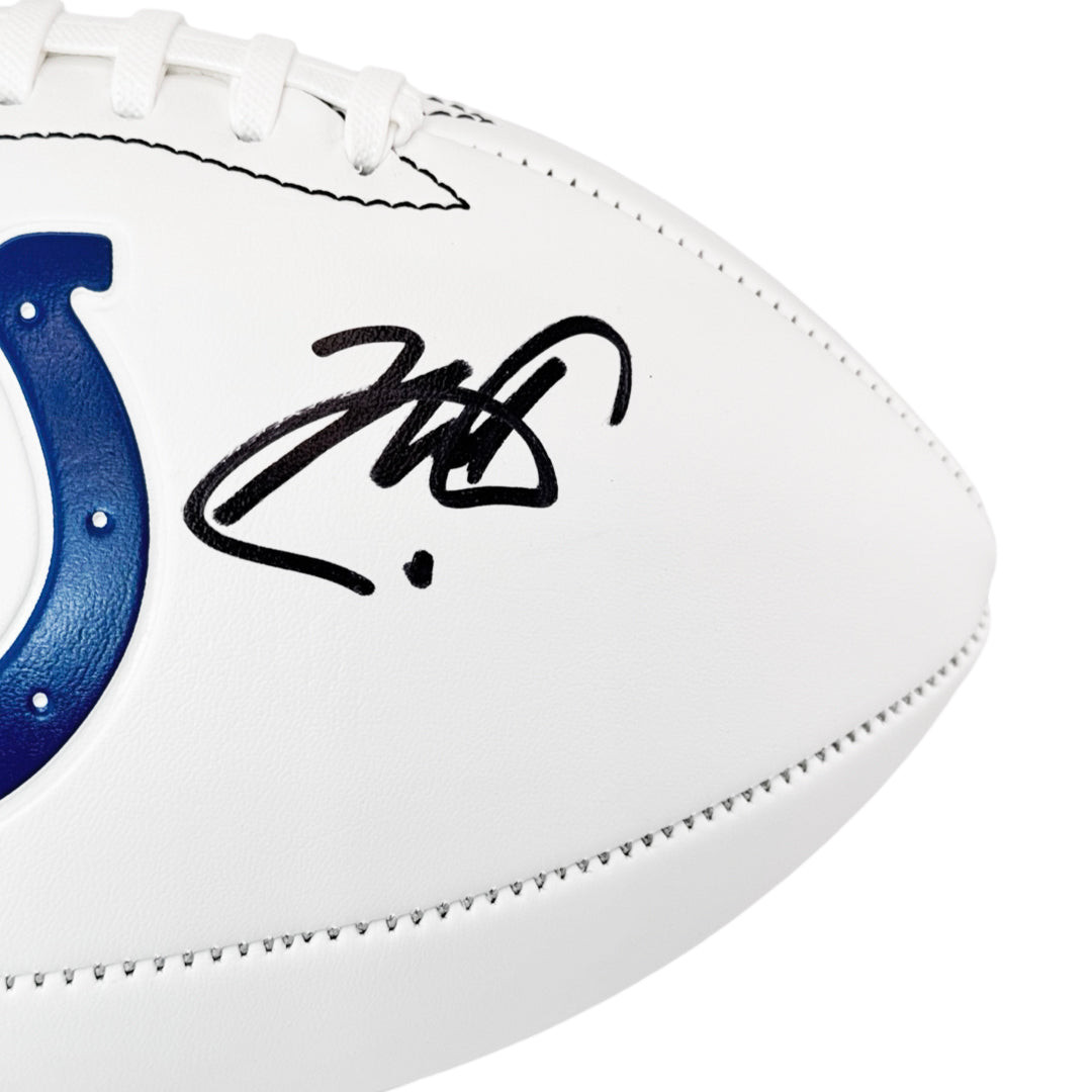 Nick Cross Signed Indianapolis Colts Official NFL Team Logo White